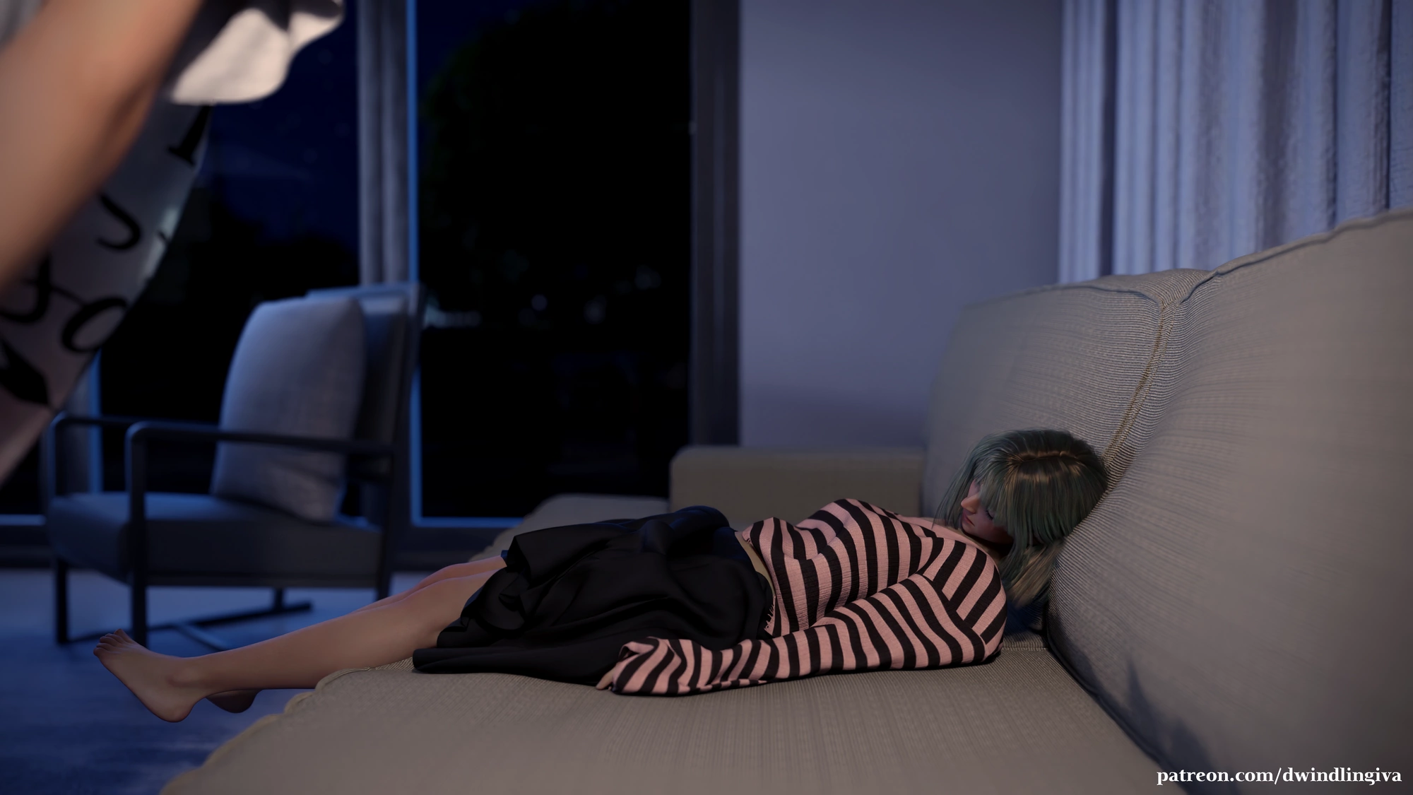 Sleeping on the Job [Dwindling-Iva] - Sleeping on the Job - Page 36