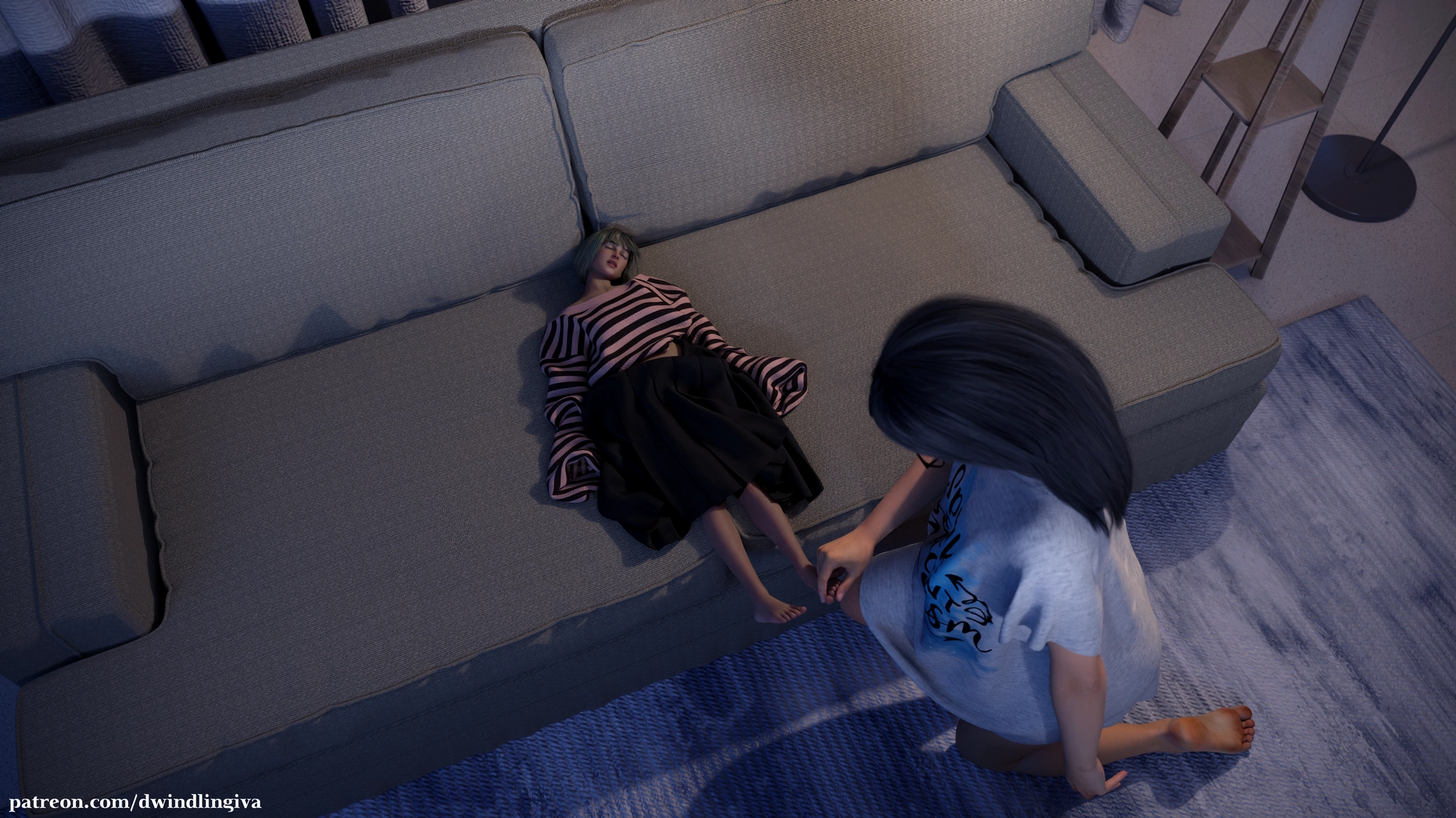 Sleeping on the Job [Dwindling-Iva] - Sleeping on the Job - Page 41