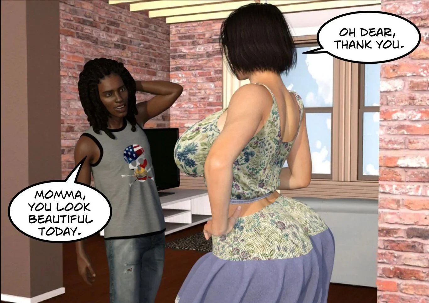 Foster Mother [CrazyDad3D] -  Foster Mother - Part - 02 [CrazyDad3D] - Page 9