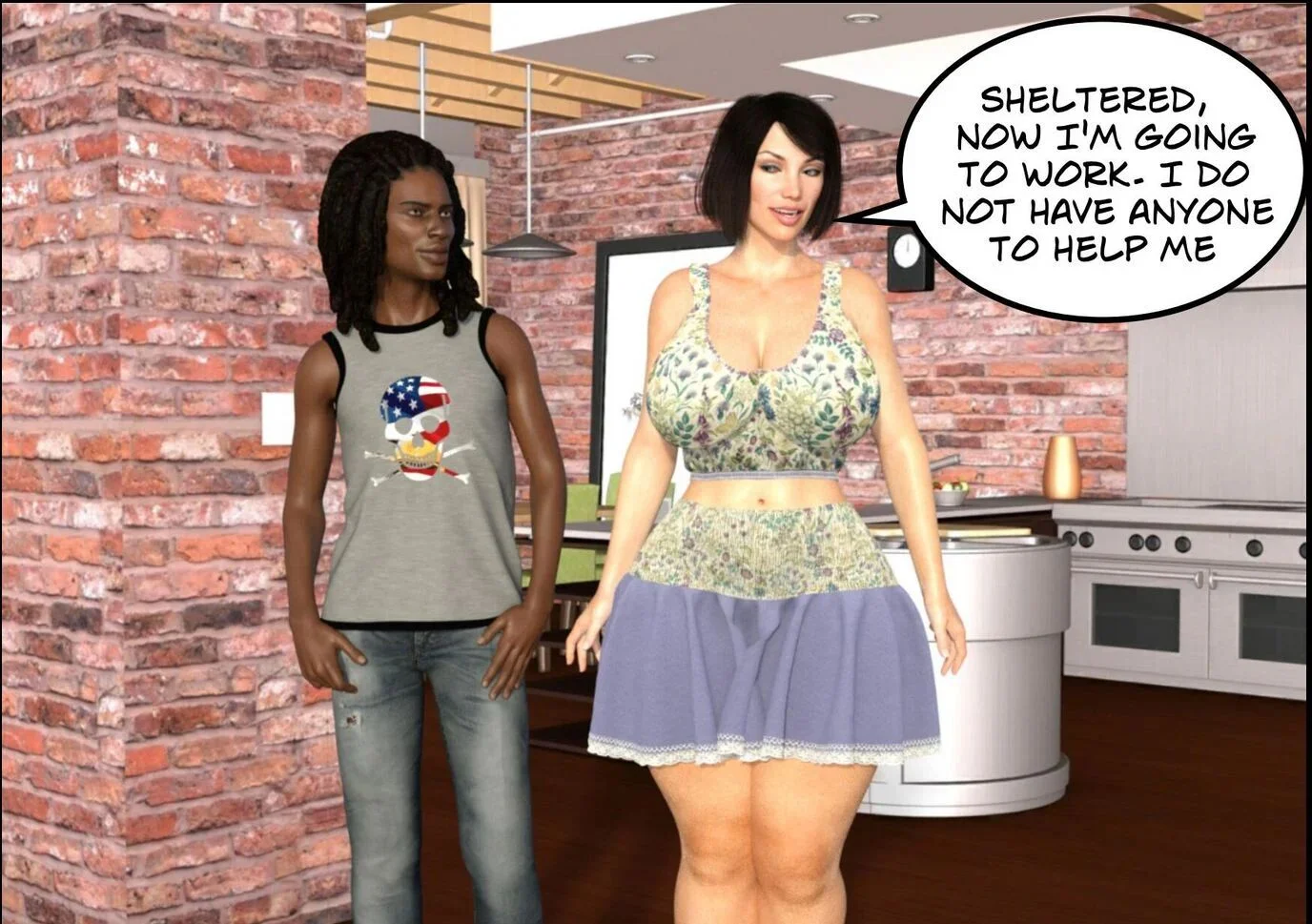 Foster Mother [CrazyDad3D] -  Foster Mother - Part - 02 [CrazyDad3D] - Page 18