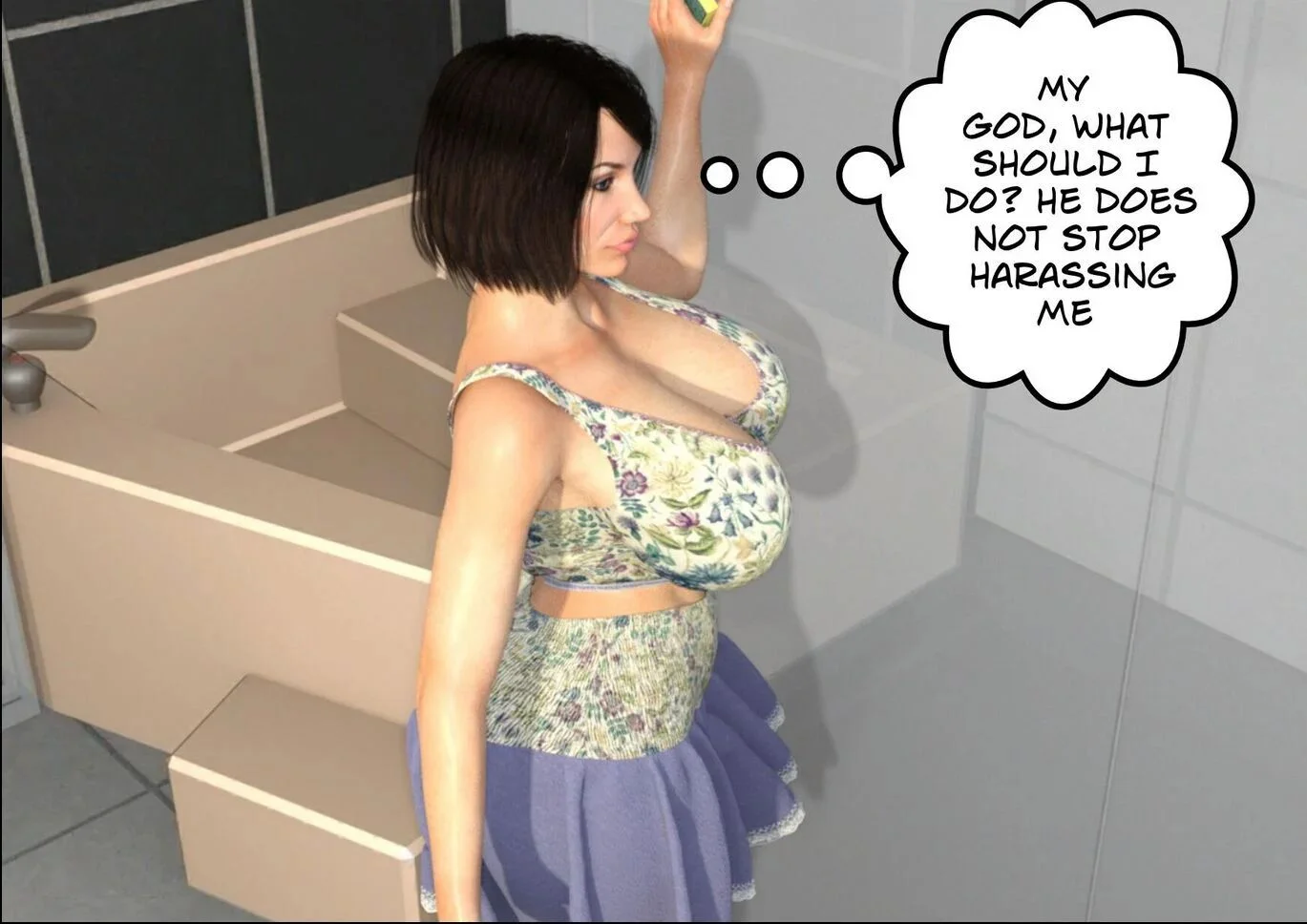Foster Mother [CrazyDad3D] -  Foster Mother - Part - 02 [CrazyDad3D] - Page 21
