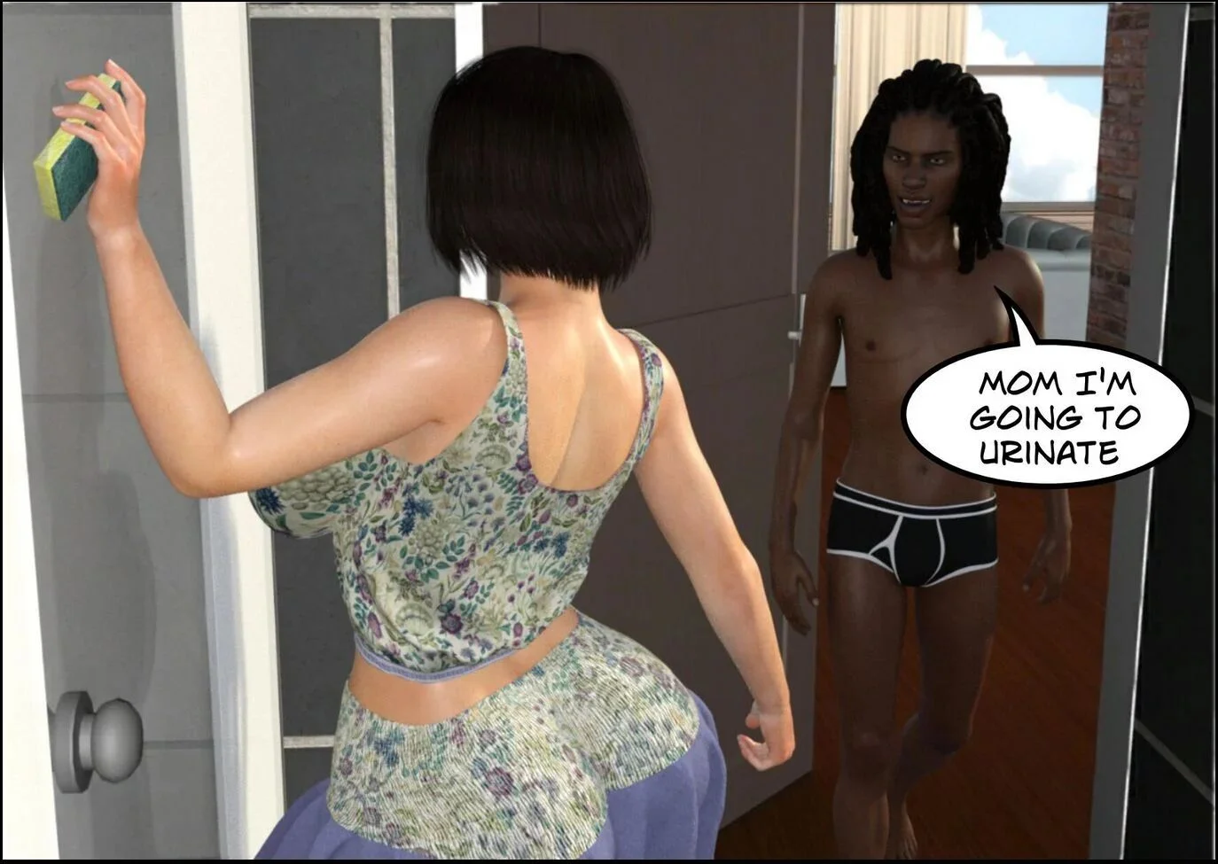 Foster Mother [CrazyDad3D] -  Foster Mother - Part - 02 [CrazyDad3D] - Page 22