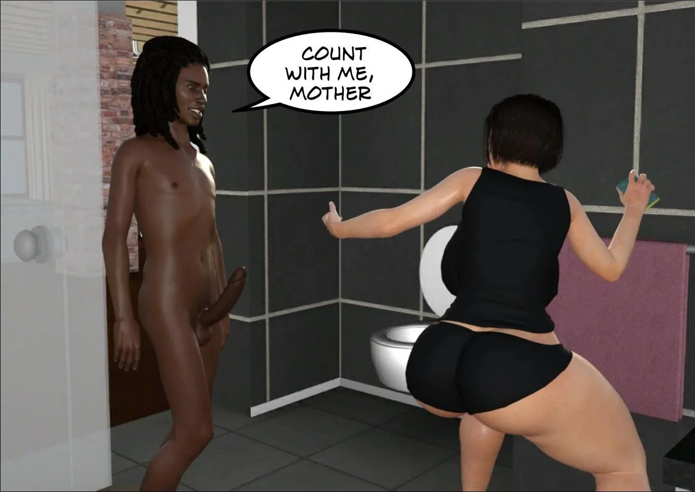 Foster Mother [CrazyDad3D] -  Foster Mother - Part - 02 [CrazyDad3D] - Page 34
