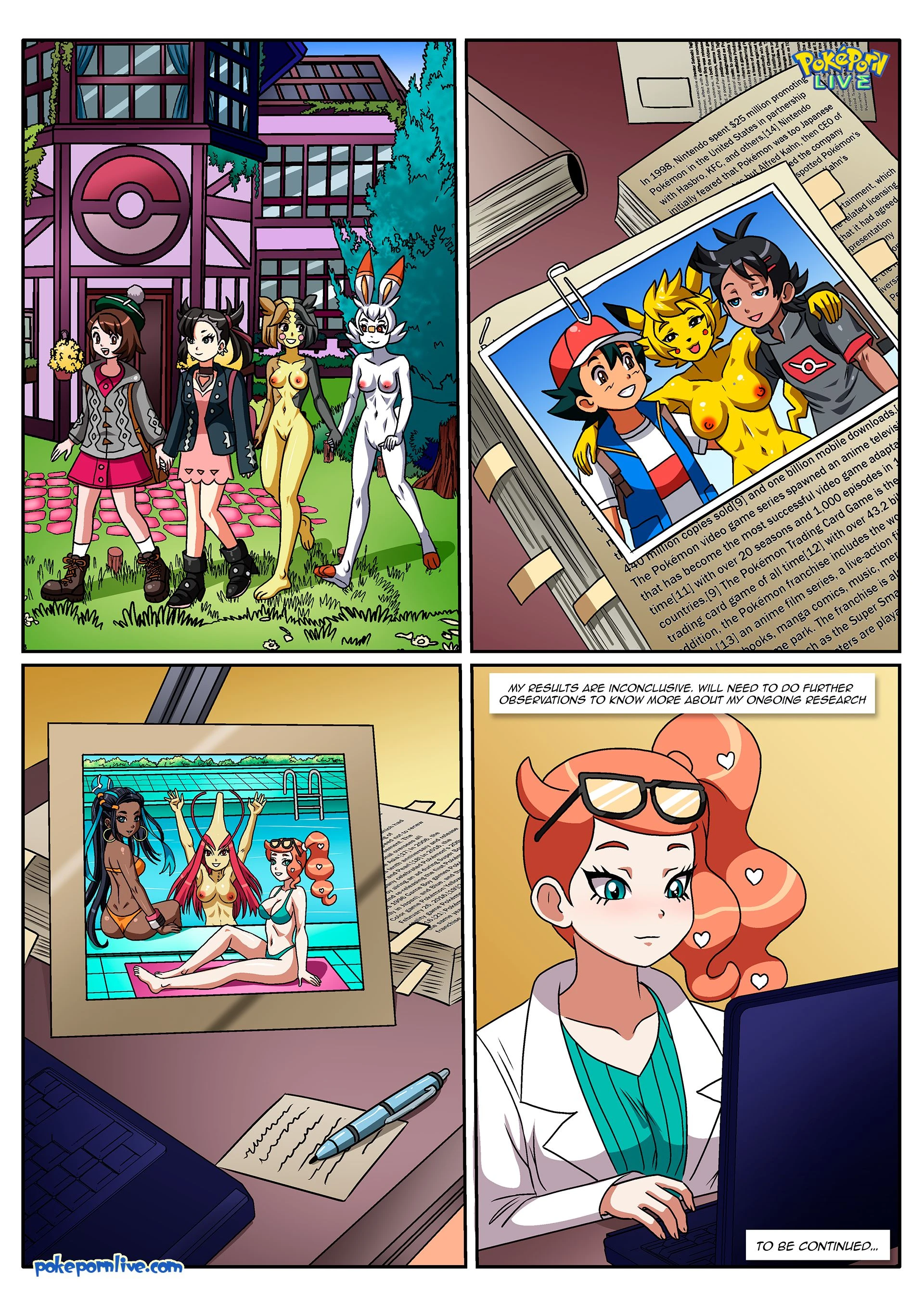 Sonia’s First Research (Pokemon) [Palcomix] - 1 . Sonia's First Research - (Pokemon) [Palcomix] - Page 26