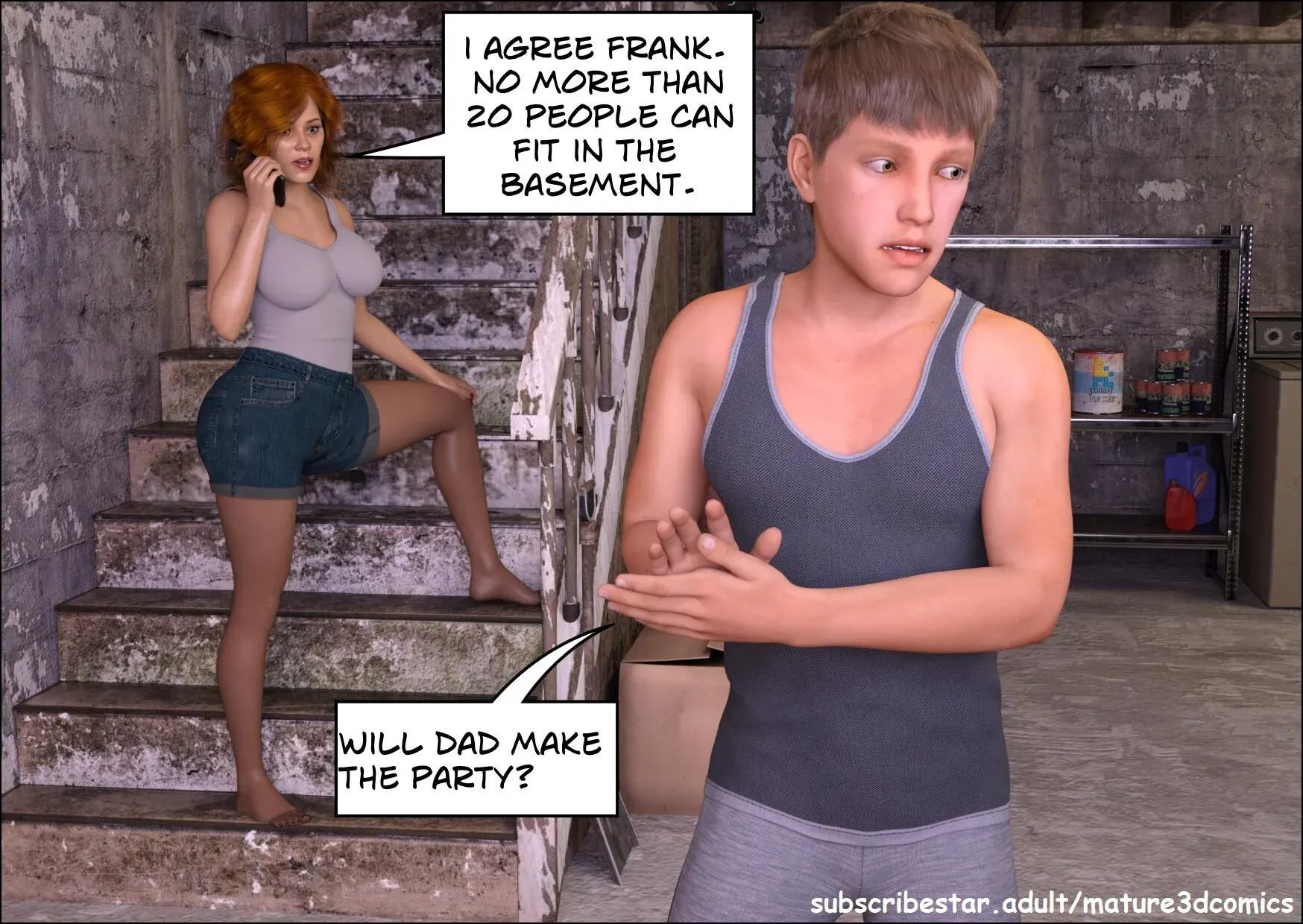 Aunt Elise - 3 . Aunt Elise - Chapter 3 [Mature3DComics] - Page 5
