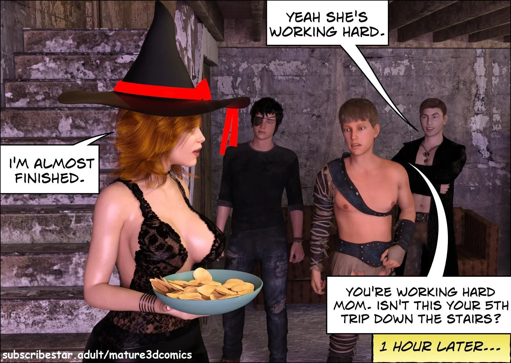 Aunt Elise - 3 . Aunt Elise - Chapter 3 [Mature3DComics] - Page 8