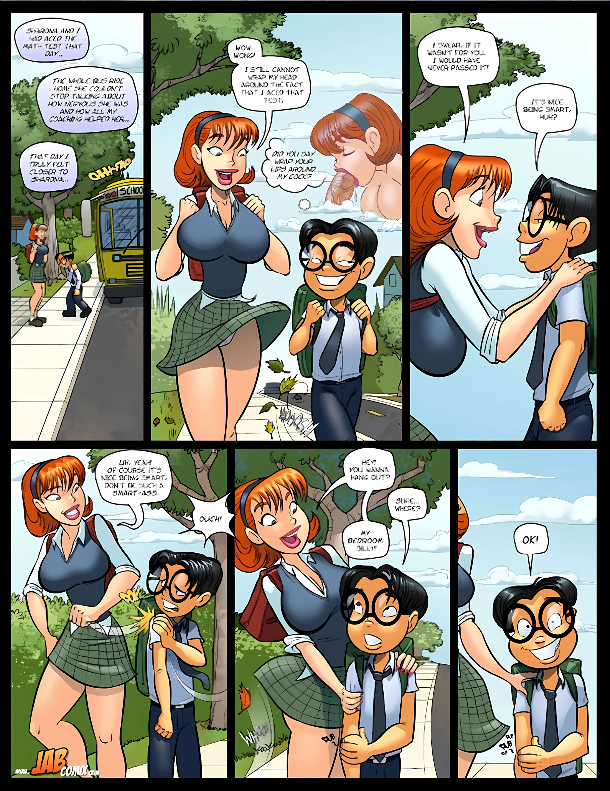 My Hot Ass Neighbor [JABComix] - 5 . My Hot Ass Neighbor - Taking a Peek - Chapter 5 - Page 2