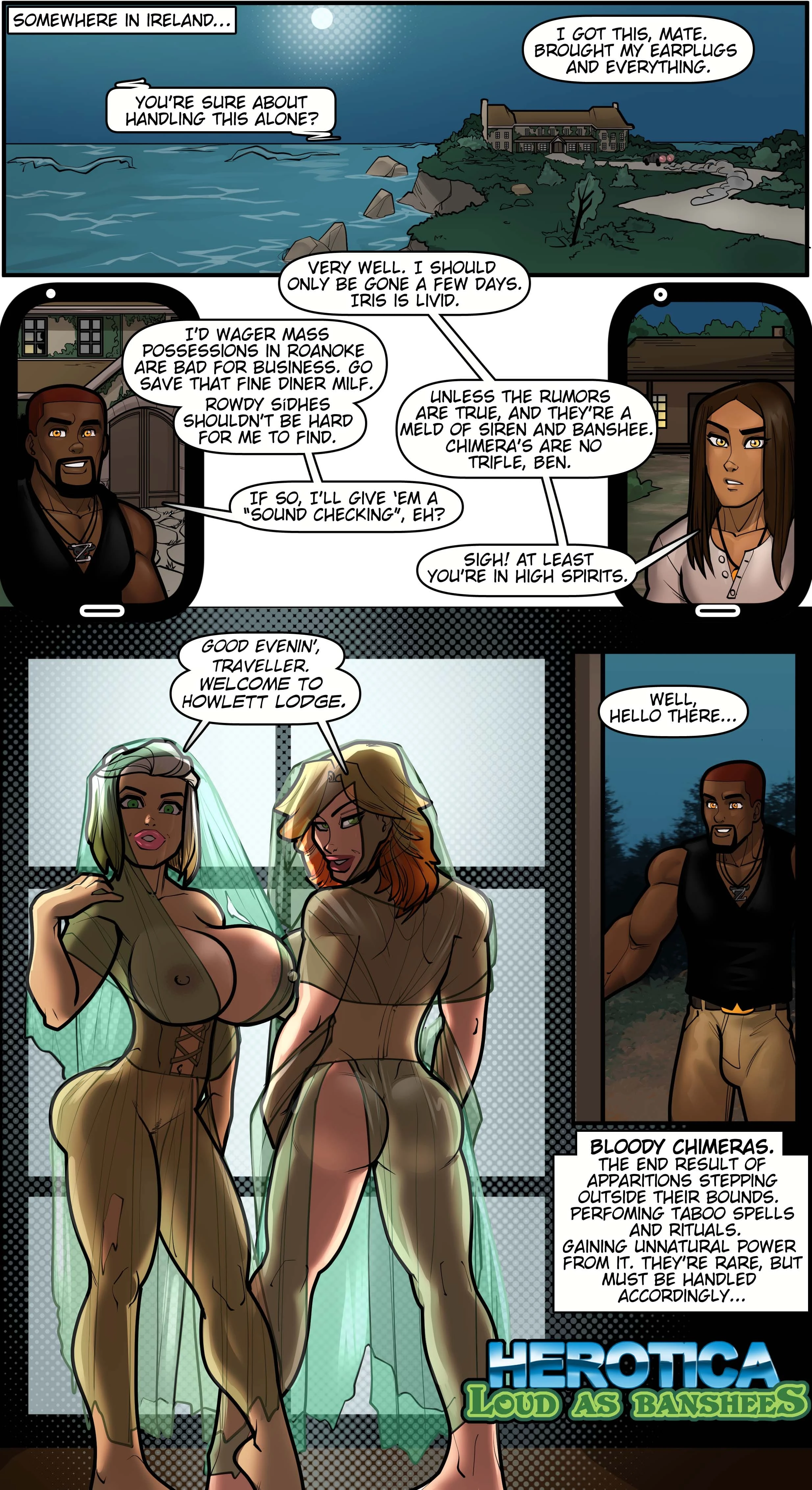 Hero Tales Comics – Loud As Banshees [Rabies T Lagomorph] - 1 . Hero Tales Comics - Loud As Banshees - Chapter 1 [Rabies T Lagomorph] - Page 2