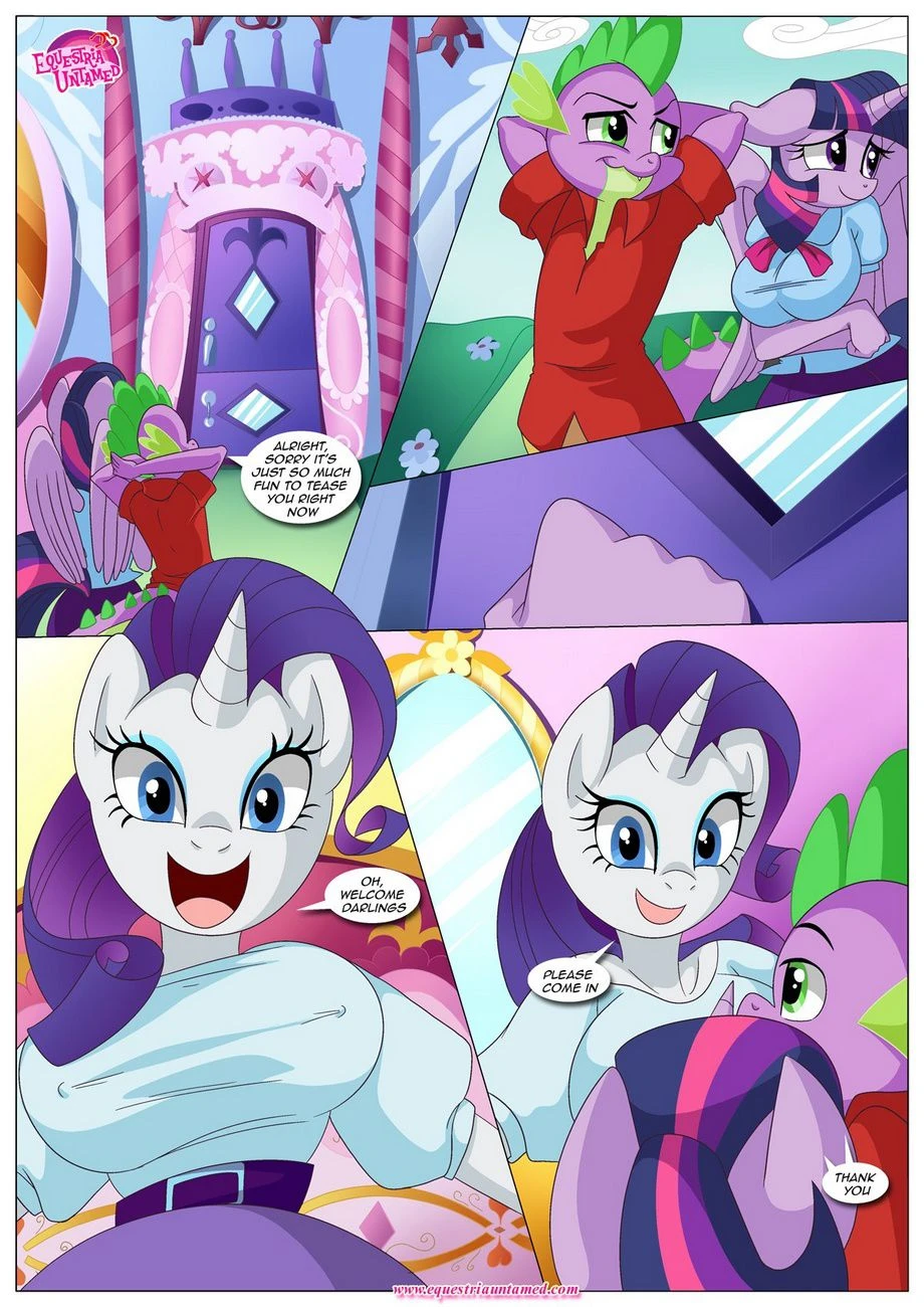 Spike’s Harem (My Little Pony – Friendship Is Magic) [PalComix] - 3 . How To Discipline Your Dragon - Chapter 3 (My Little Pony - Friendship Is Magic) [PalComix] - Page 9