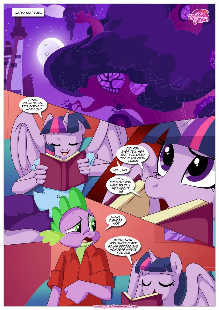 Spike’s Harem (My Little Pony – Friendship Is Magic) [PalComix] - 3 . How To Discipline Your Dragon - Chapter 3 (My Little Pony - Friendship Is Magic) [PalComix] - Page 14