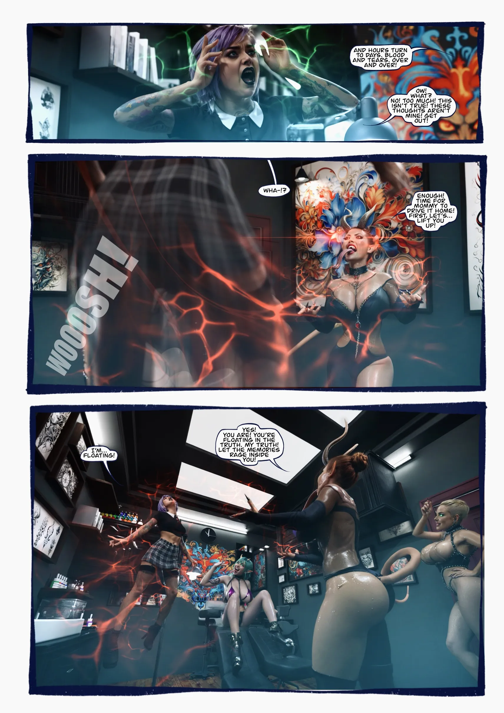 Hell Beckons - 45-47 . Hell Beckons [Jackthemonkey] - Chapter 45-47 - Page 5