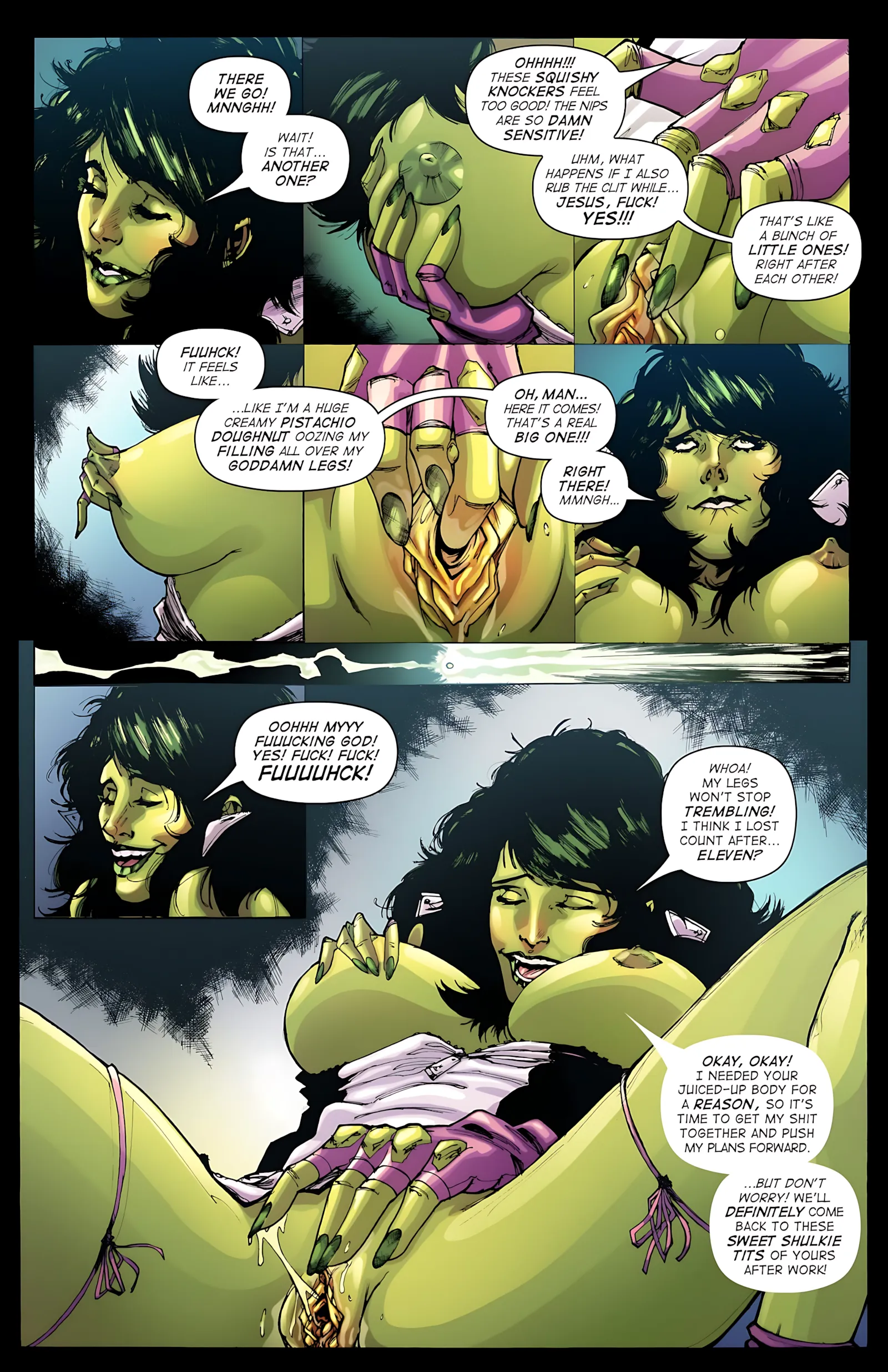 She-Hulk – Acts of Lust - 1 . She-Hulk - Acts of Lust [Tracy Scops] - Page 7