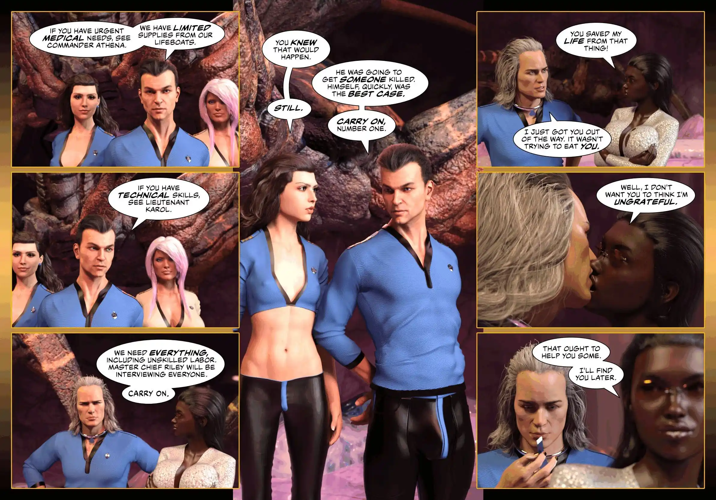 Pirates Of The Coal Sack [DangerousLines] - 1. Pirates Of The Coal Sack - Chapter 1 - Page 16