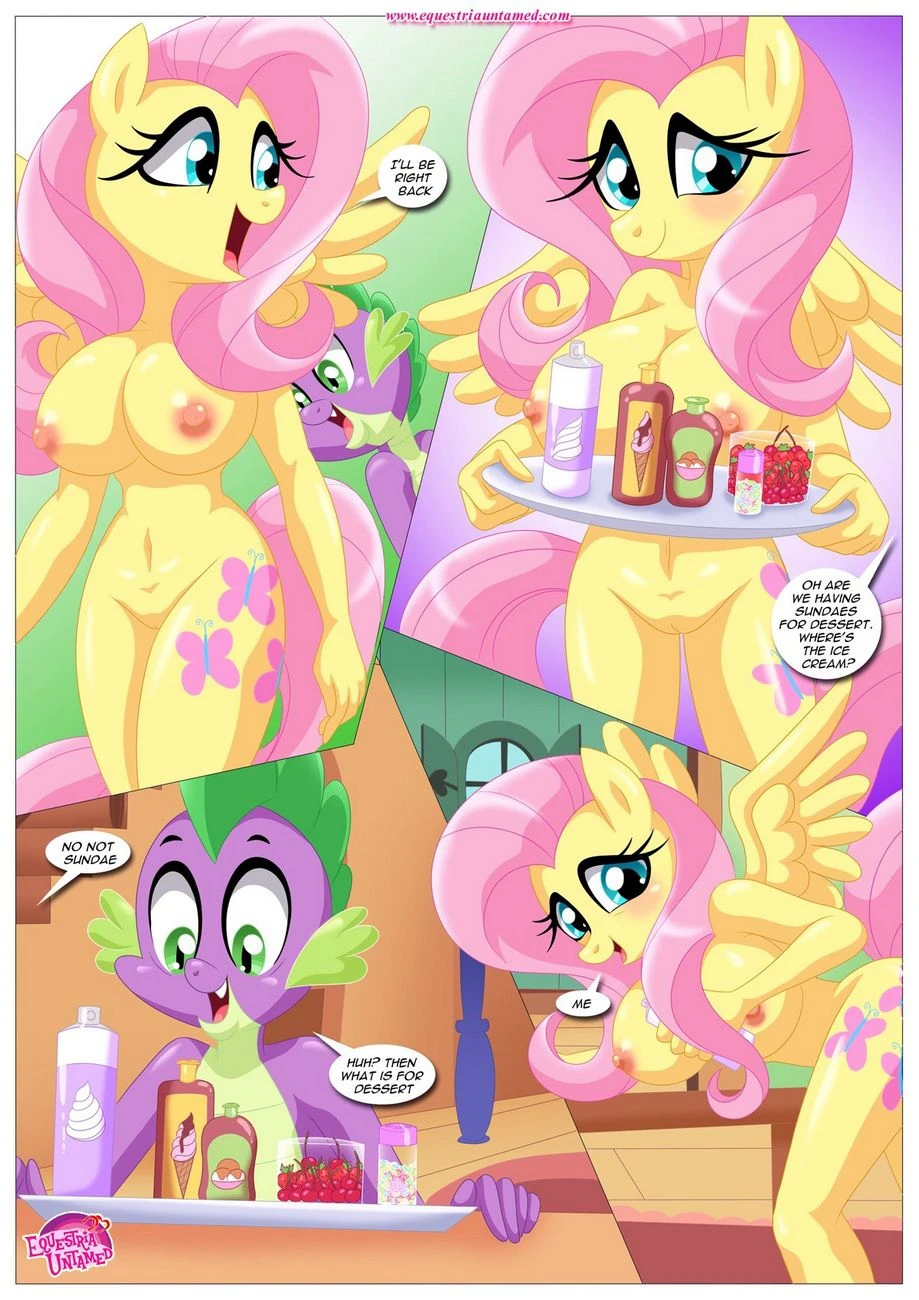 Spike’s Harem (My Little Pony – Friendship Is Magic) [PalComix] - 5 . The Secret Ingredient Is Fluttershy... Fluttershy - Chapter 5 (My Little Pony - Friendship Is Magic) [PalComix] - Page 22