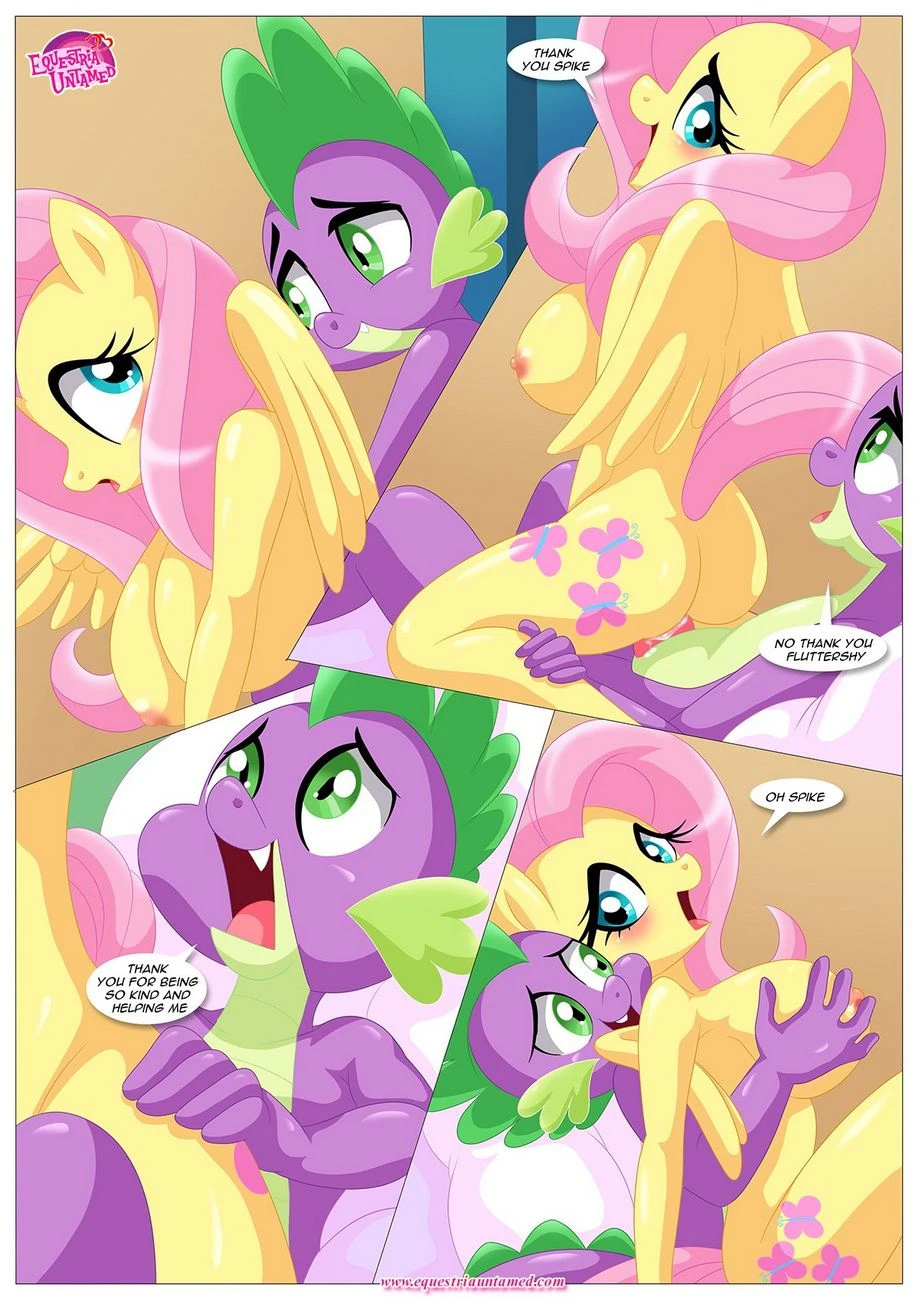 Spike’s Harem (My Little Pony – Friendship Is Magic) [PalComix] - 5 . The Secret Ingredient Is Fluttershy... Fluttershy - Chapter 5 (My Little Pony - Friendship Is Magic) [PalComix] - Page 40