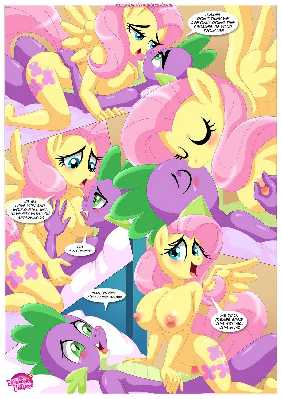 Spike’s Harem (My Little Pony – Friendship Is Magic) [PalComix] - 5 . The Secret Ingredient Is Fluttershy... Fluttershy - Chapter 5 (My Little Pony - Friendship Is Magic) [PalComix] - Page 41