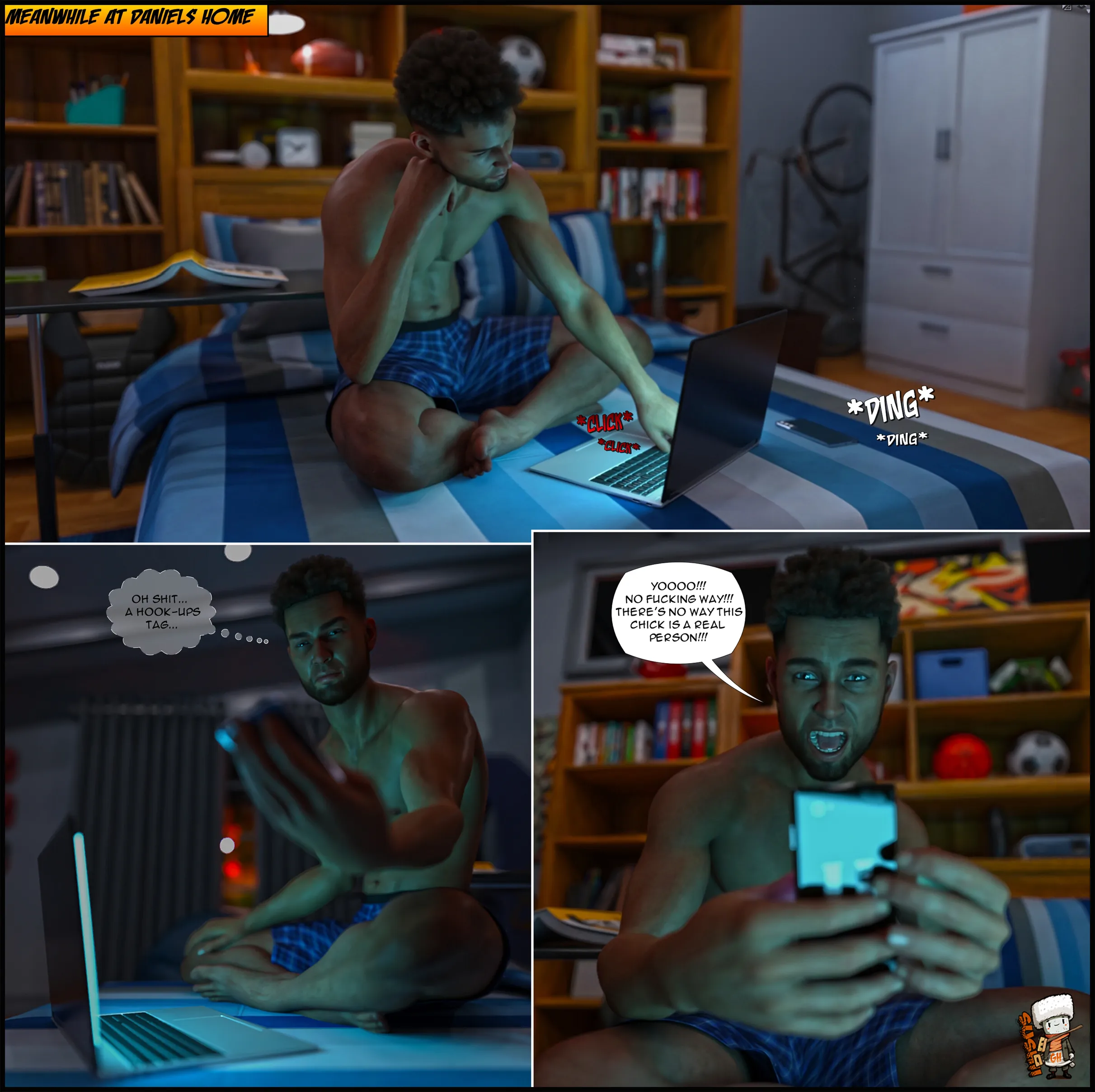 Daddy Home [GashousesushiArt] - 1 . Daddy Home - Chapter 1 - Page 9
