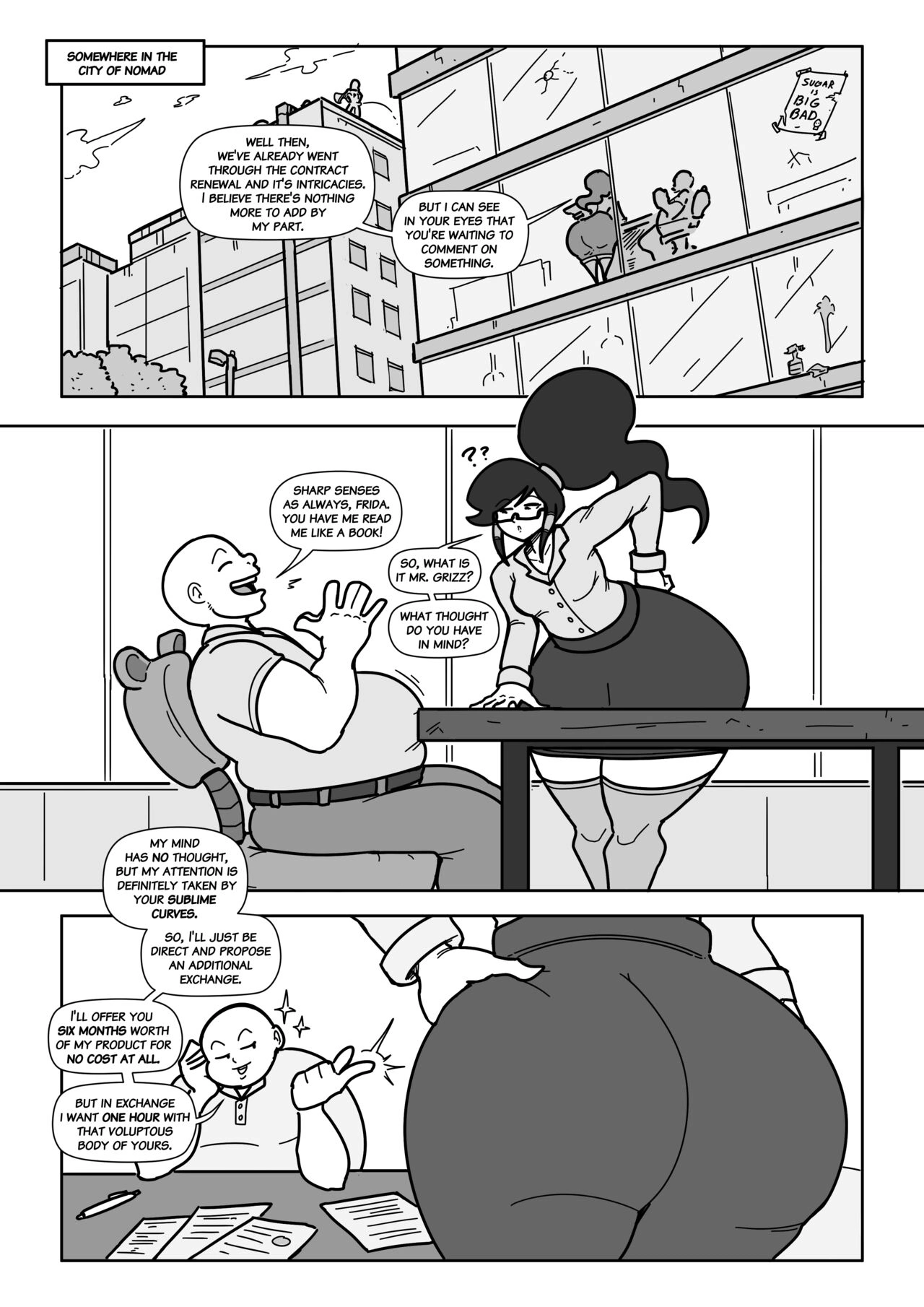 Short Changed for Big Cheeks [Lucy Fuchs] - Short Changed for Big Cheeks - Page 2