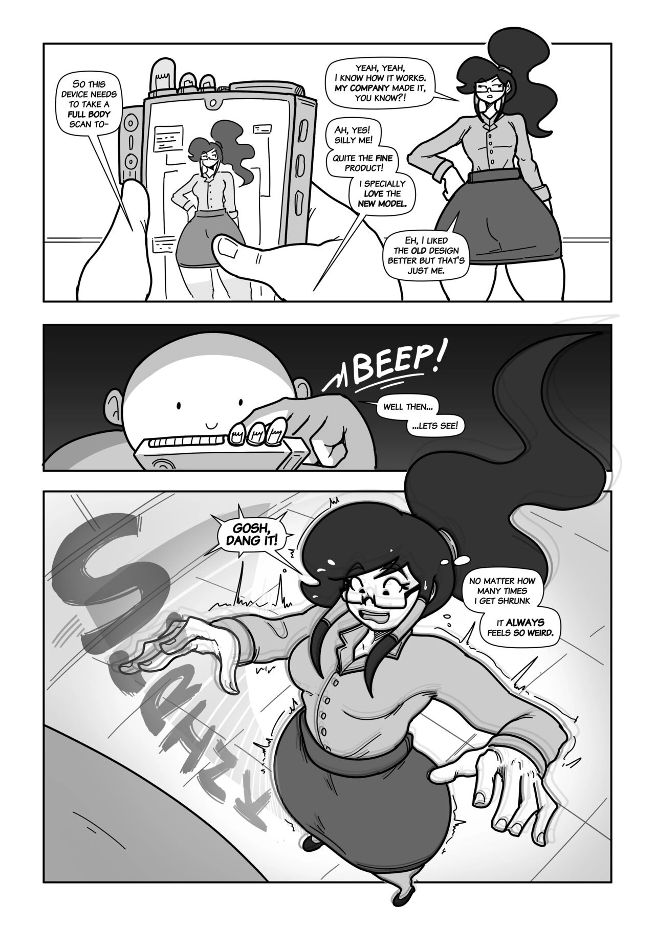 Short Changed for Big Cheeks [Lucy Fuchs] - Short Changed for Big Cheeks - Page 4