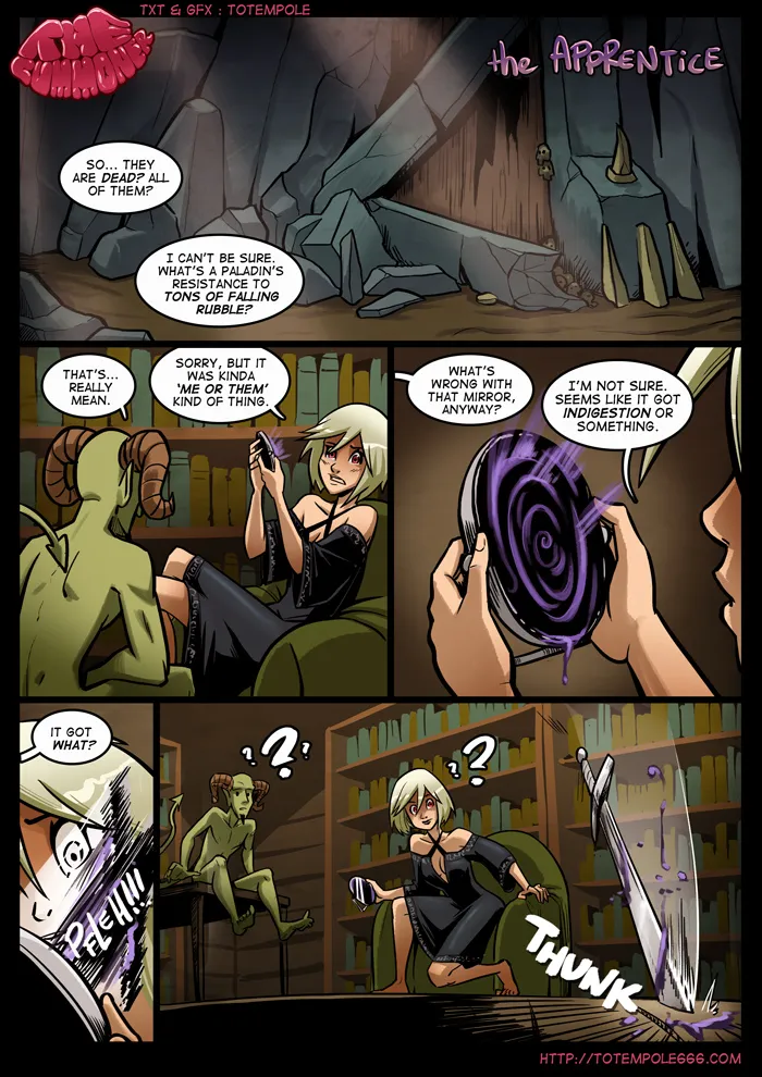 The Cummoner - 13 . The Cummoner - Chapter 13 - The Apprentice [Totempole] - Page 2
