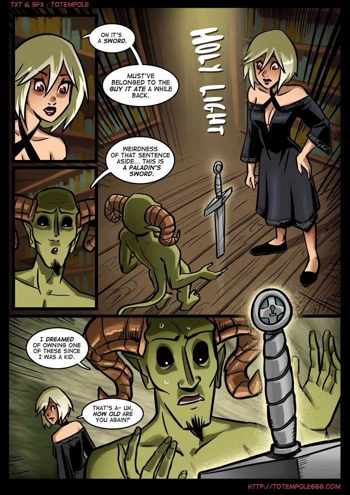 The Cummoner - 13 . The Cummoner - Chapter 13 - The Apprentice [Totempole] - Page 3