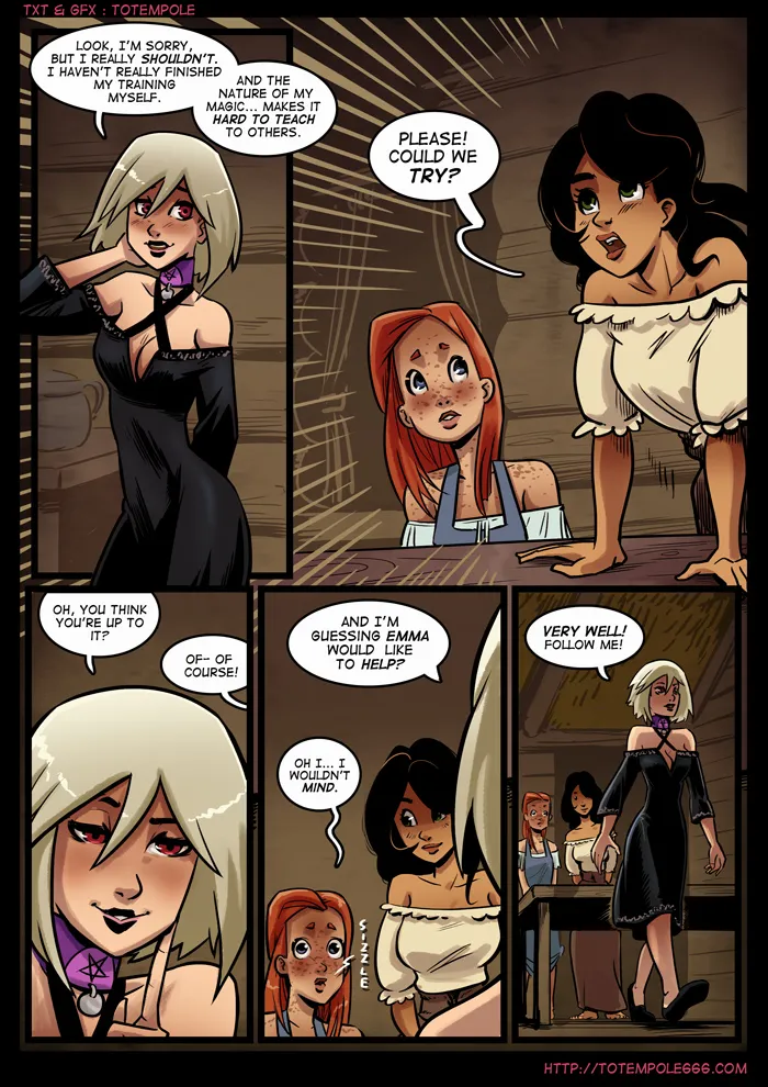 The Cummoner - 13 . The Cummoner - Chapter 13 - The Apprentice [Totempole] - Page 8