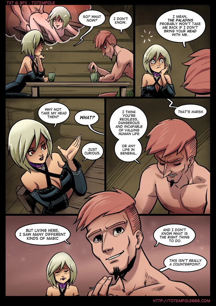The Cummoner - 13 . The Cummoner - Chapter 13 - The Apprentice [Totempole] - Page 32