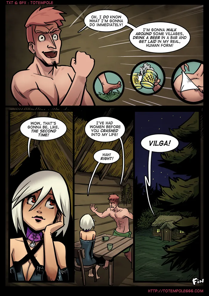 The Cummoner - 13 . The Cummoner - Chapter 13 - The Apprentice [Totempole] - Page 33