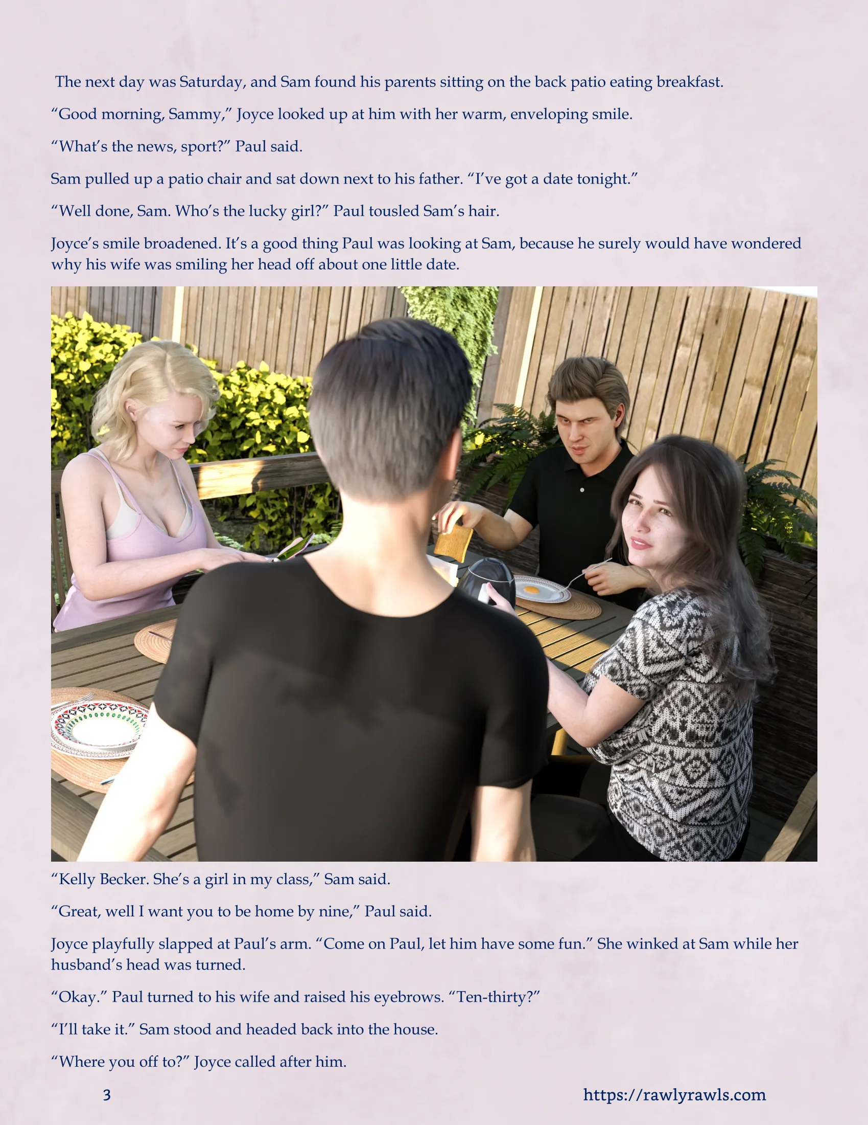 The Dark Stone [Redoxa – Rawly Rawls] - 2.3 . The Dark Stone - Chapter 2 Part 3 - Page 3