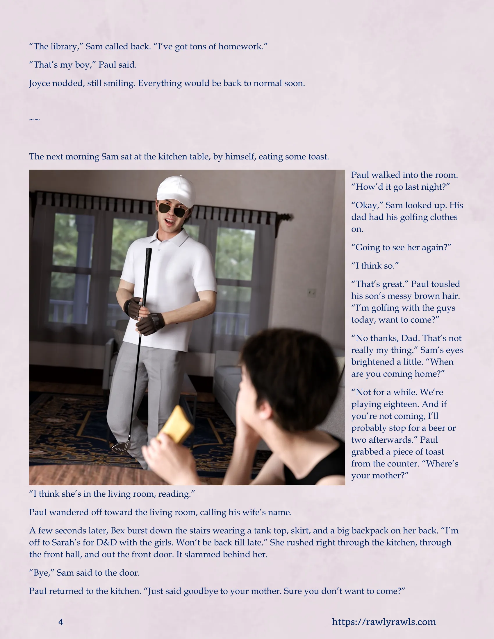 The Dark Stone [Redoxa – Rawly Rawls] - 2.3 . The Dark Stone - Chapter 2 Part 3 - Page 4