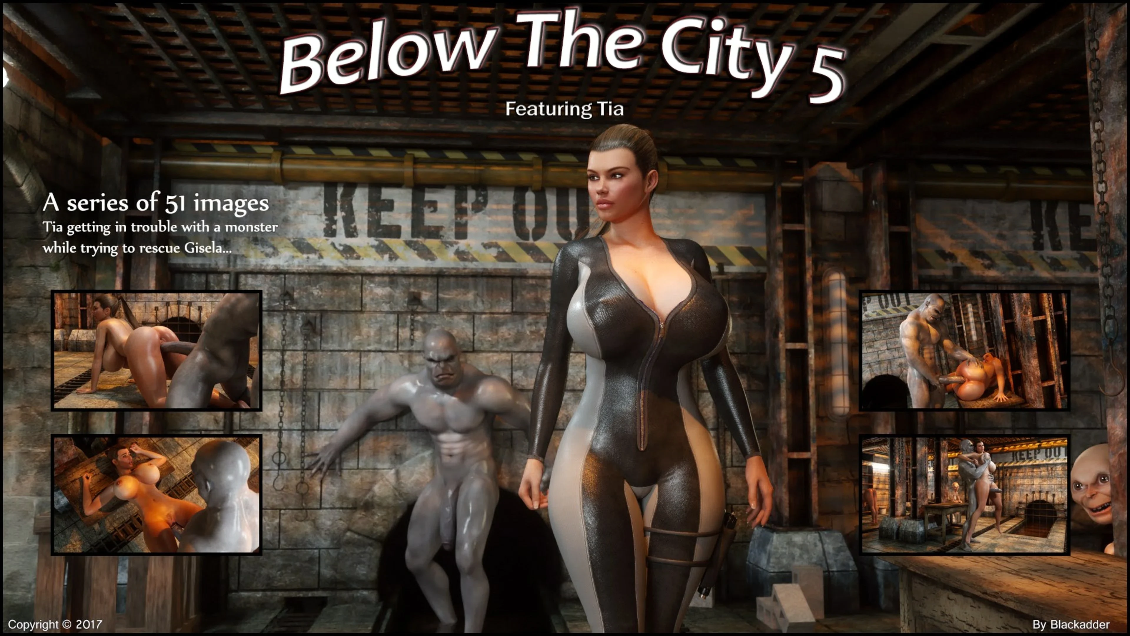 Below The City – Gisela, Skyla, Tia [Blackadder] - 5 . Below The City - Tia - Chapter 5 [Blackadder] - Page 1