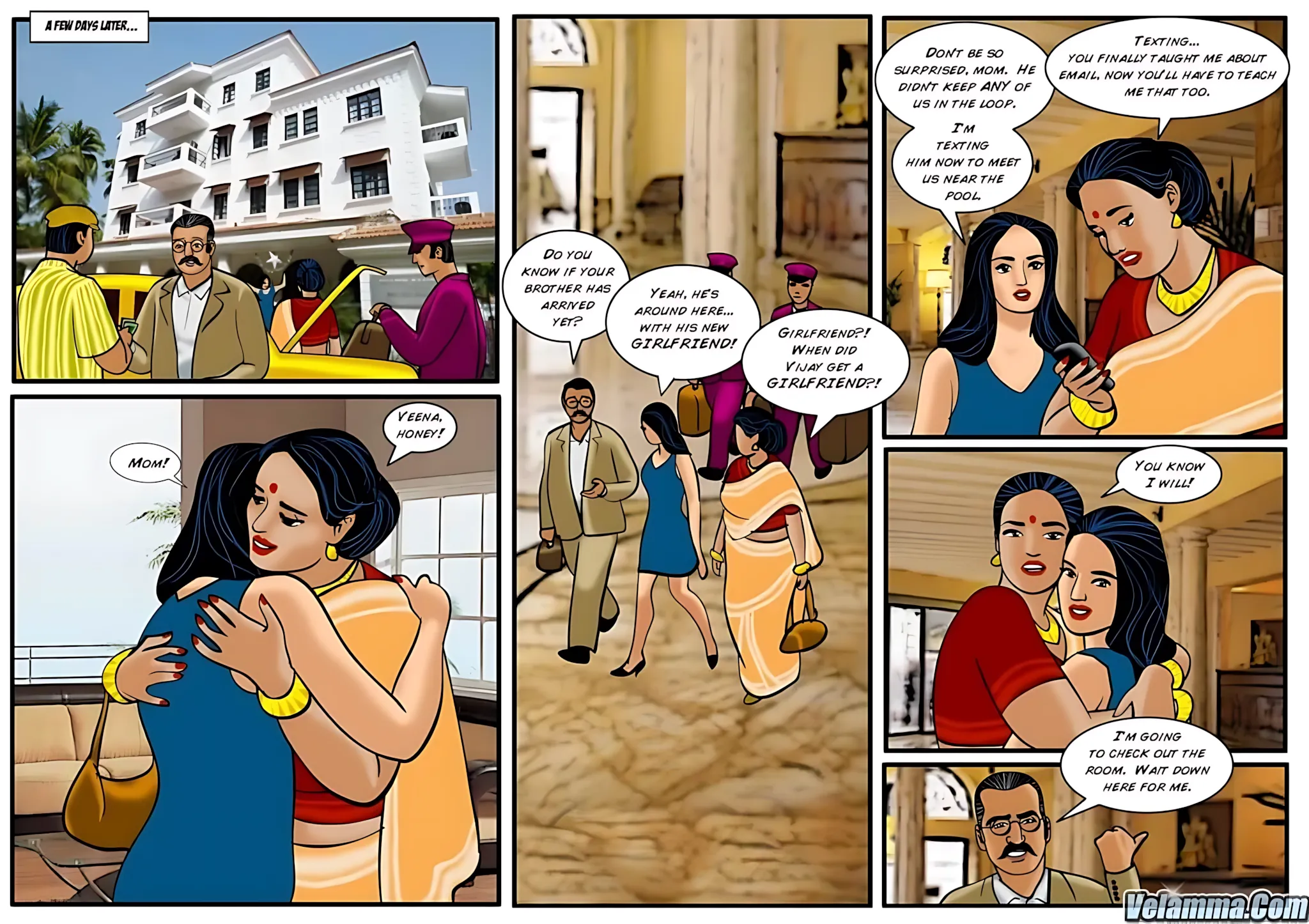 Velamma All Episodes Comics - 27 . Velamma - Episode 27 - His Wedding Day - Page 3