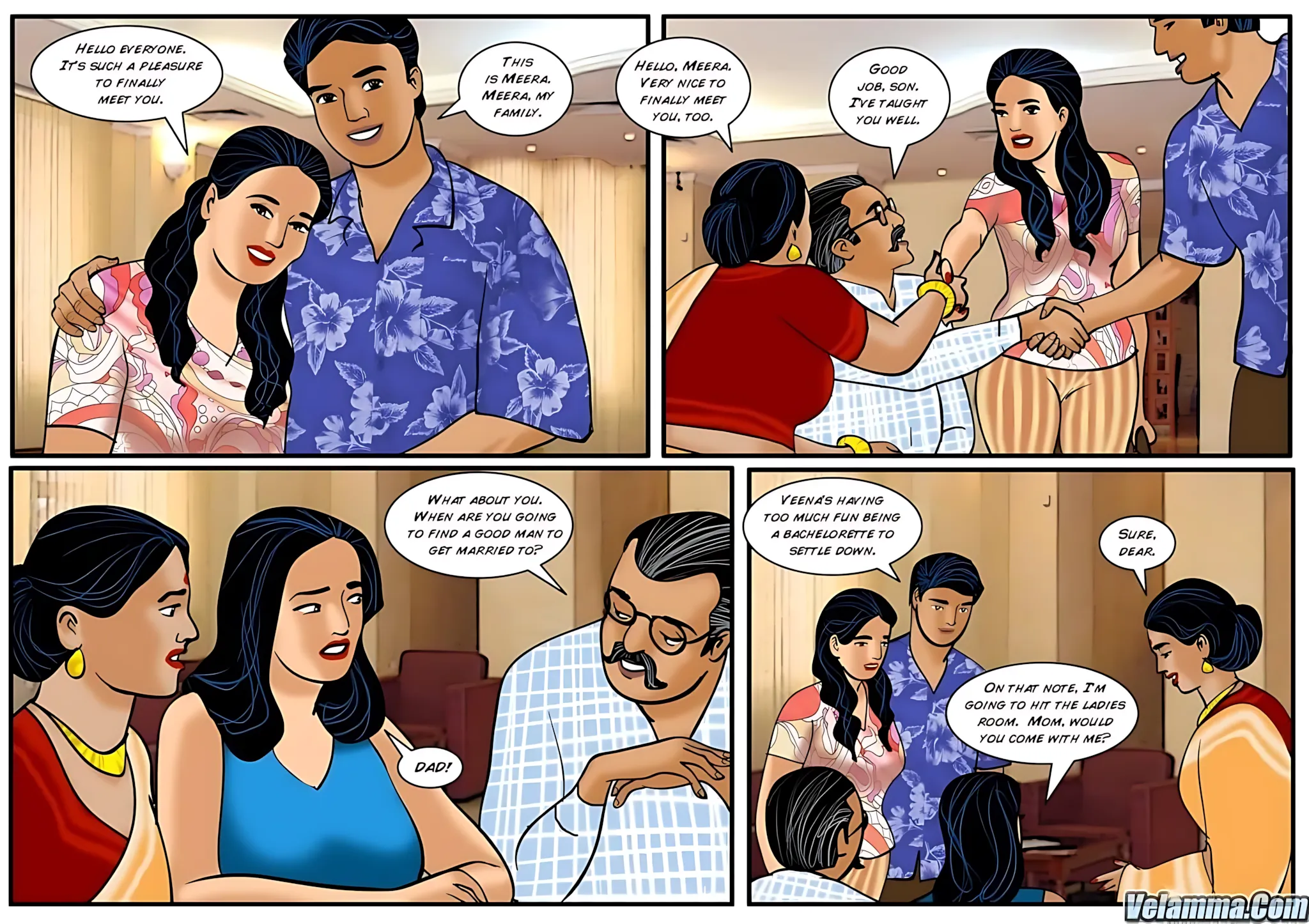Velamma All Episodes Comics - 27 . Velamma - Episode 27 - His Wedding Day - Page 9