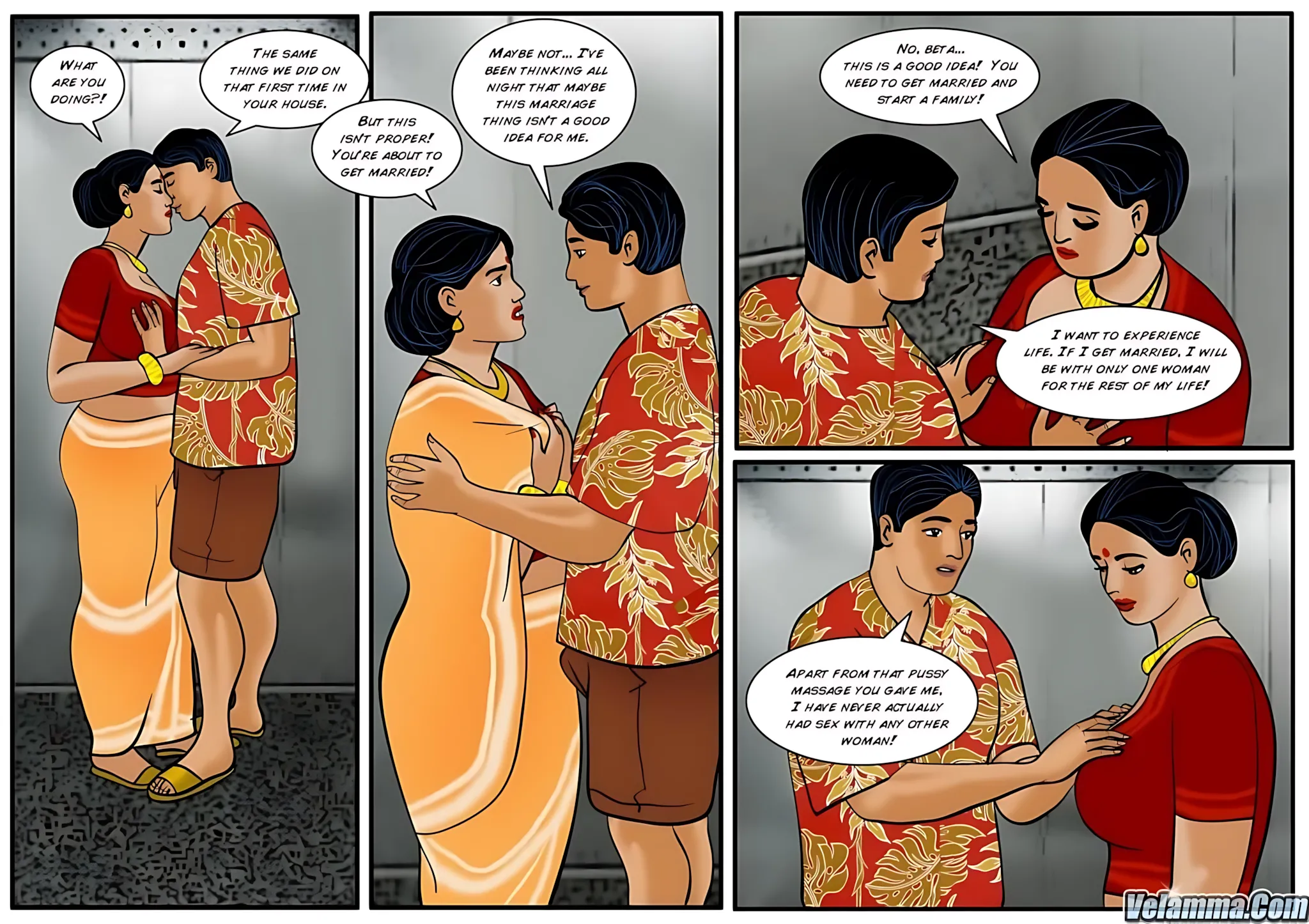 Velamma All Episodes Comics - 27 . Velamma - Episode 27 - His Wedding Day - Page 17