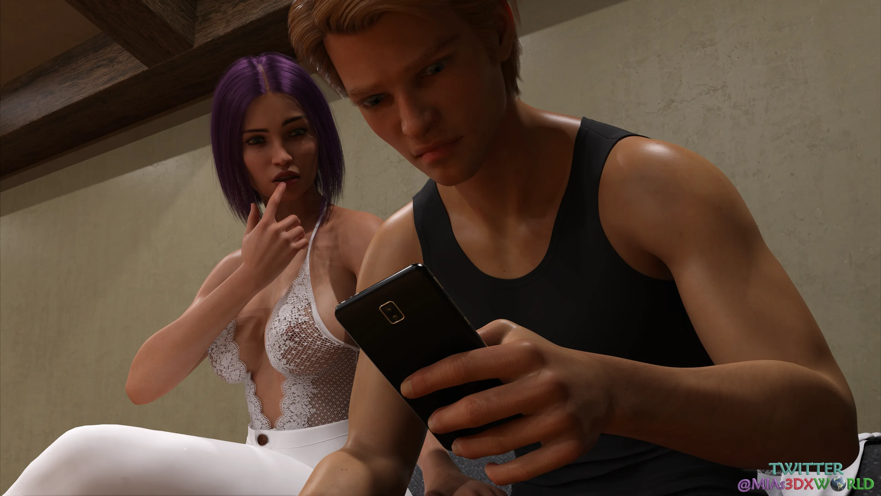 Temptation [MIAs3DXWorld] - 1 . Temptation - Chapter 1 - Page 42