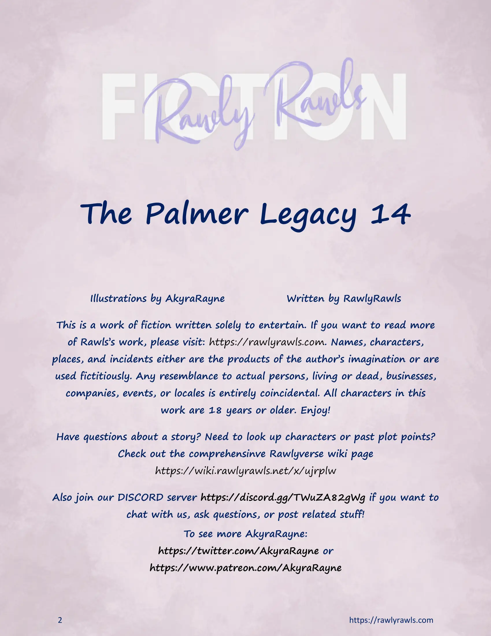The Palmer Legacy [AkyraRayne] - 15 . The Palmer Legacy - Chapter 15 [AkyraRayne] - Page 2