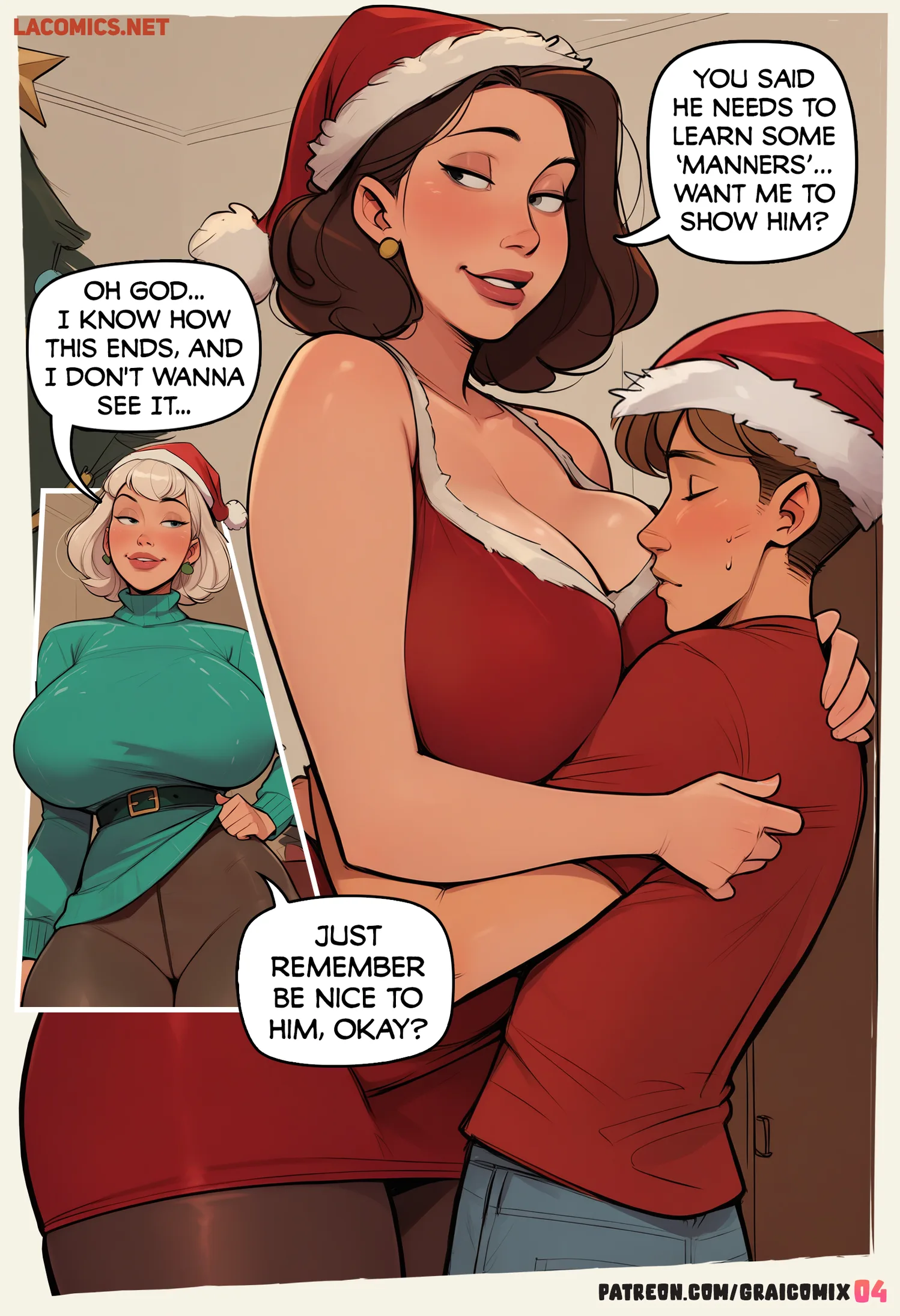 Meet Me Under the Christmas Tree [GRAI COMIX] - Meet Me Under the Christmas Tree - Naughty Day - Page 5
