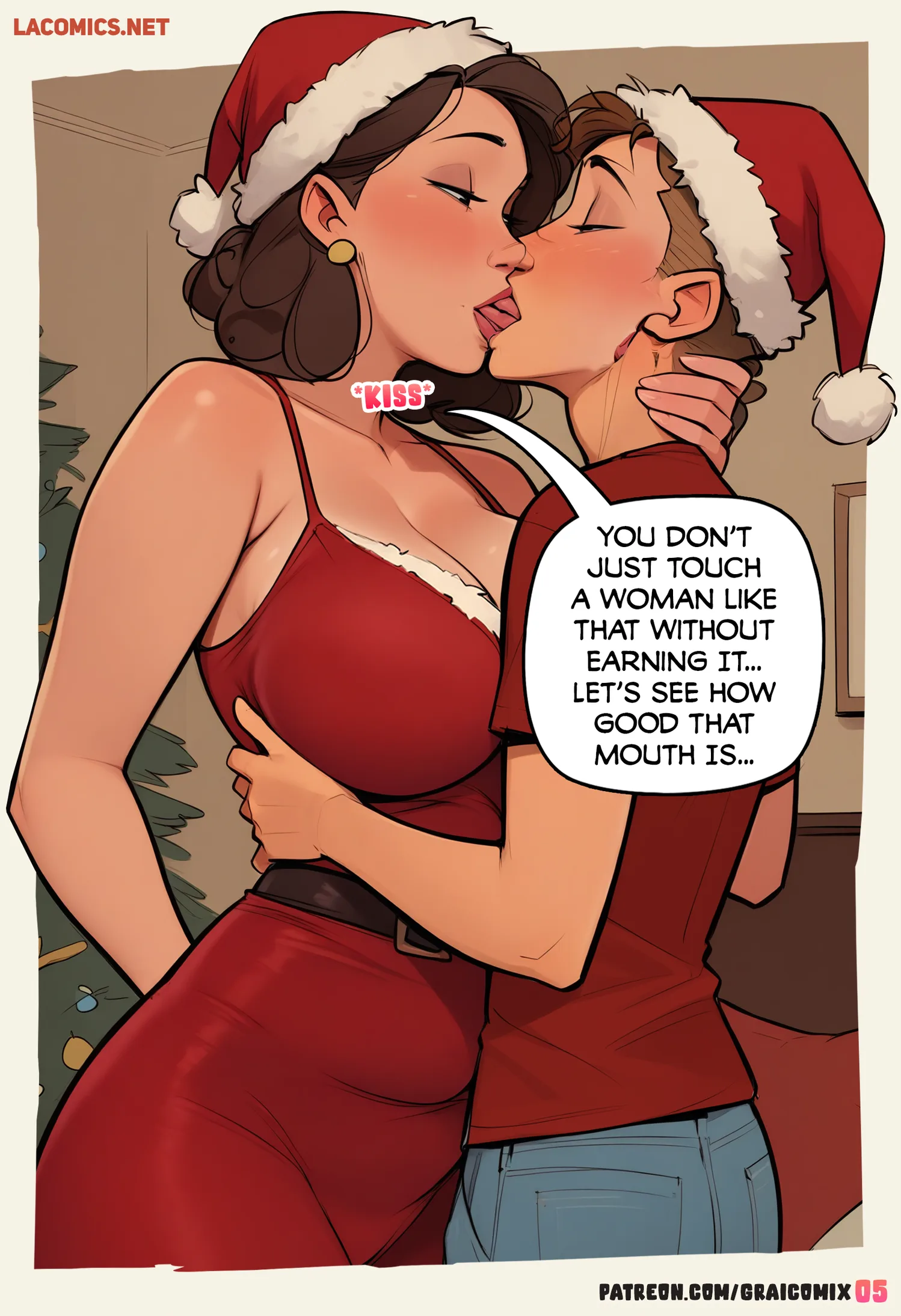 Meet Me Under the Christmas Tree [GRAI COMIX] - Meet Me Under the Christmas Tree - Naughty Day - Page 8