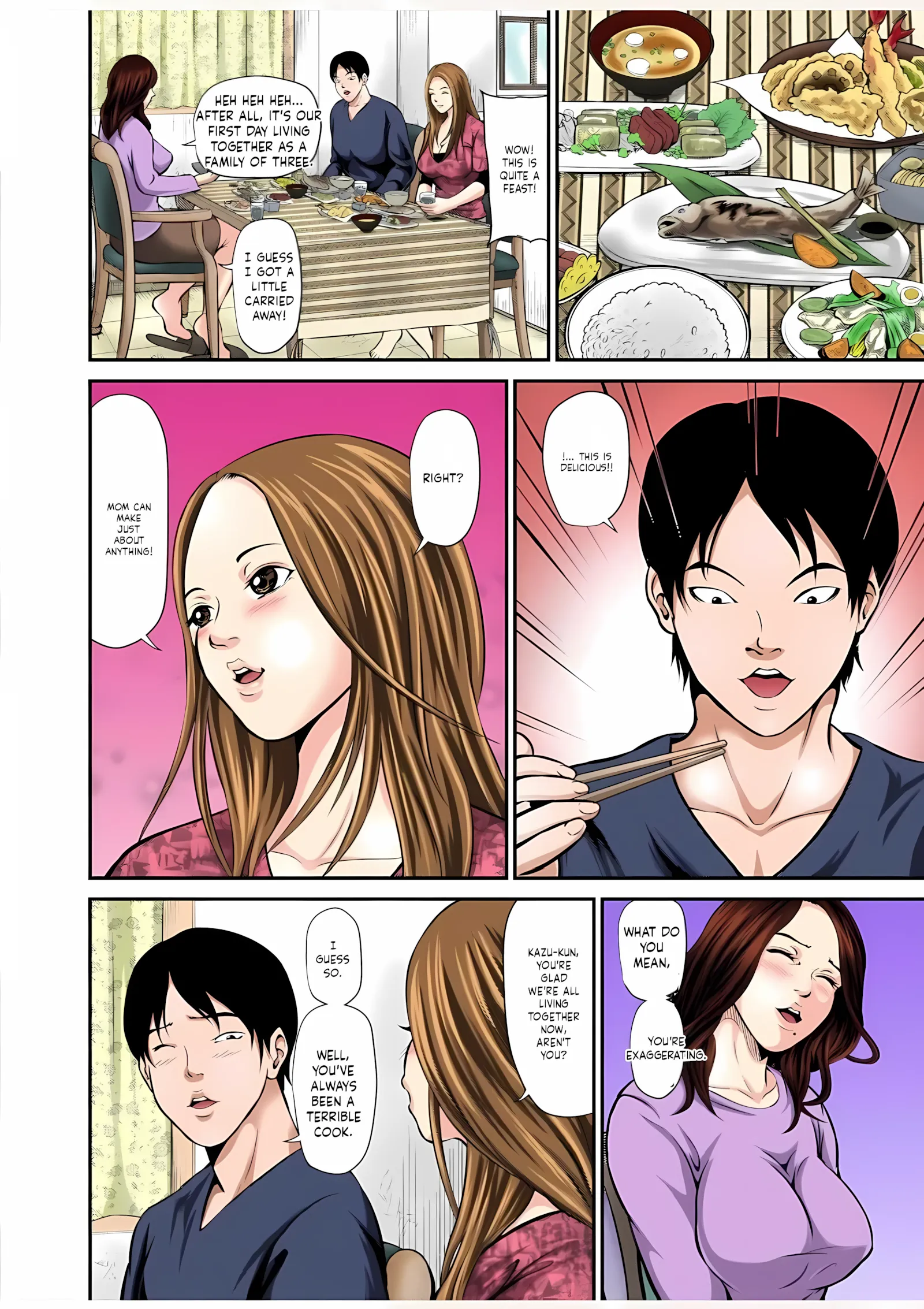 Having sex with my mother-in-law every night! - Having sex with my mother-in-law every night! Daughter, Son-in-law, Banana, and You - Page 4
