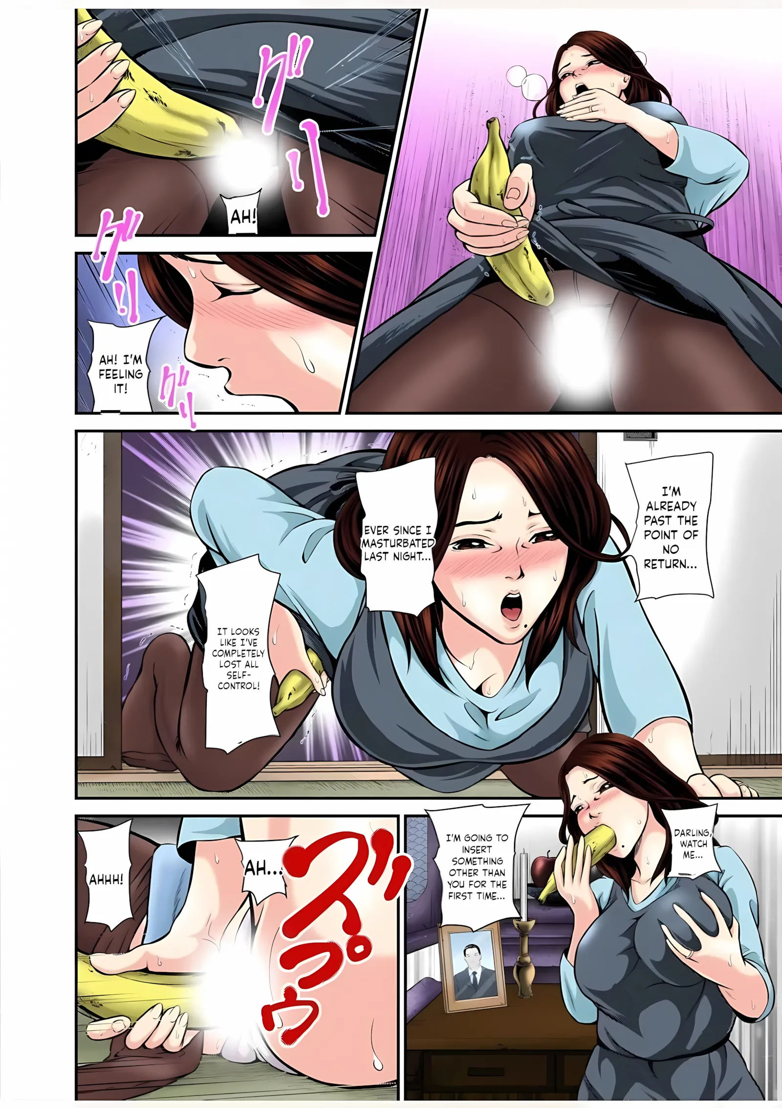 Having sex with my mother-in-law every night! - Having sex with my mother-in-law every night! Daughter, Son-in-law, Banana, and You - Page 12