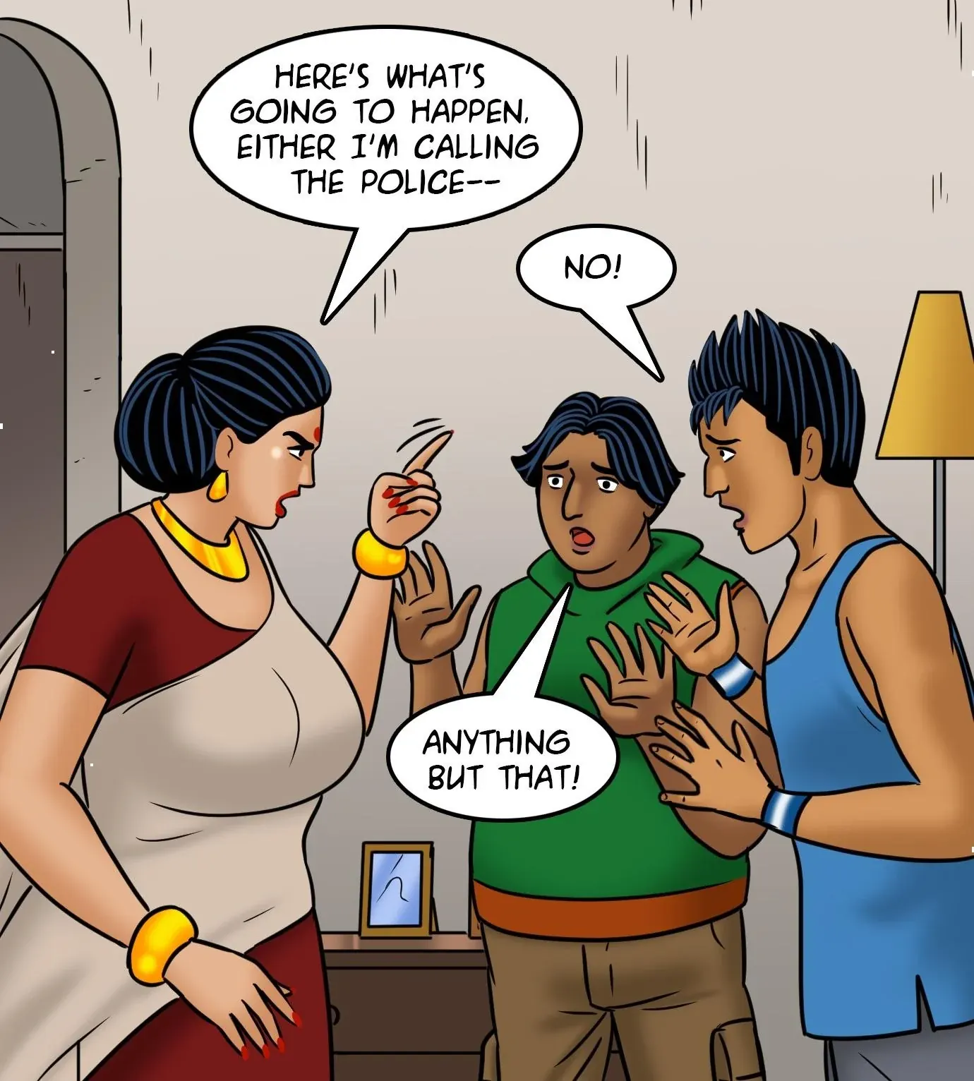 Velamma All Episodes Comics - 115 . Velamma - Episode 115 - Sacked By Vandals - Page 32