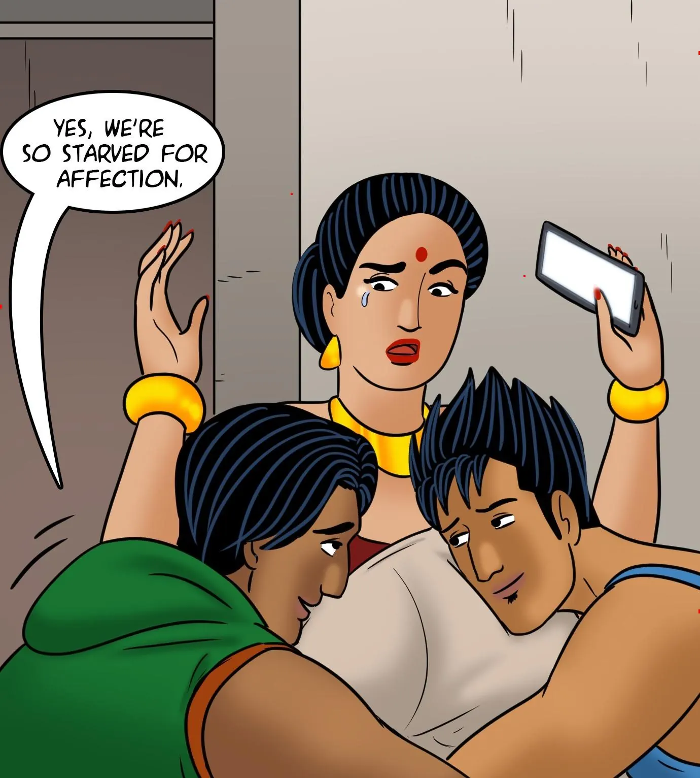 Velamma All Episodes Comics - 115 . Velamma - Episode 115 - Sacked By Vandals - Page 44