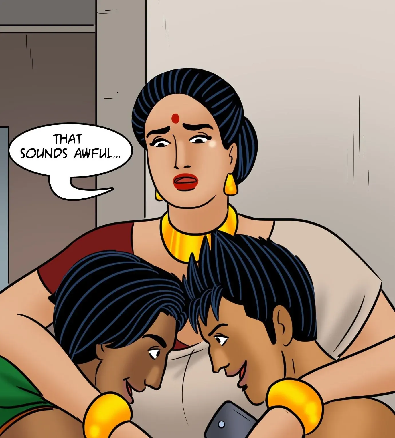 Velamma All Episodes Comics - 115 . Velamma - Episode 115 - Sacked By Vandals - Page 45