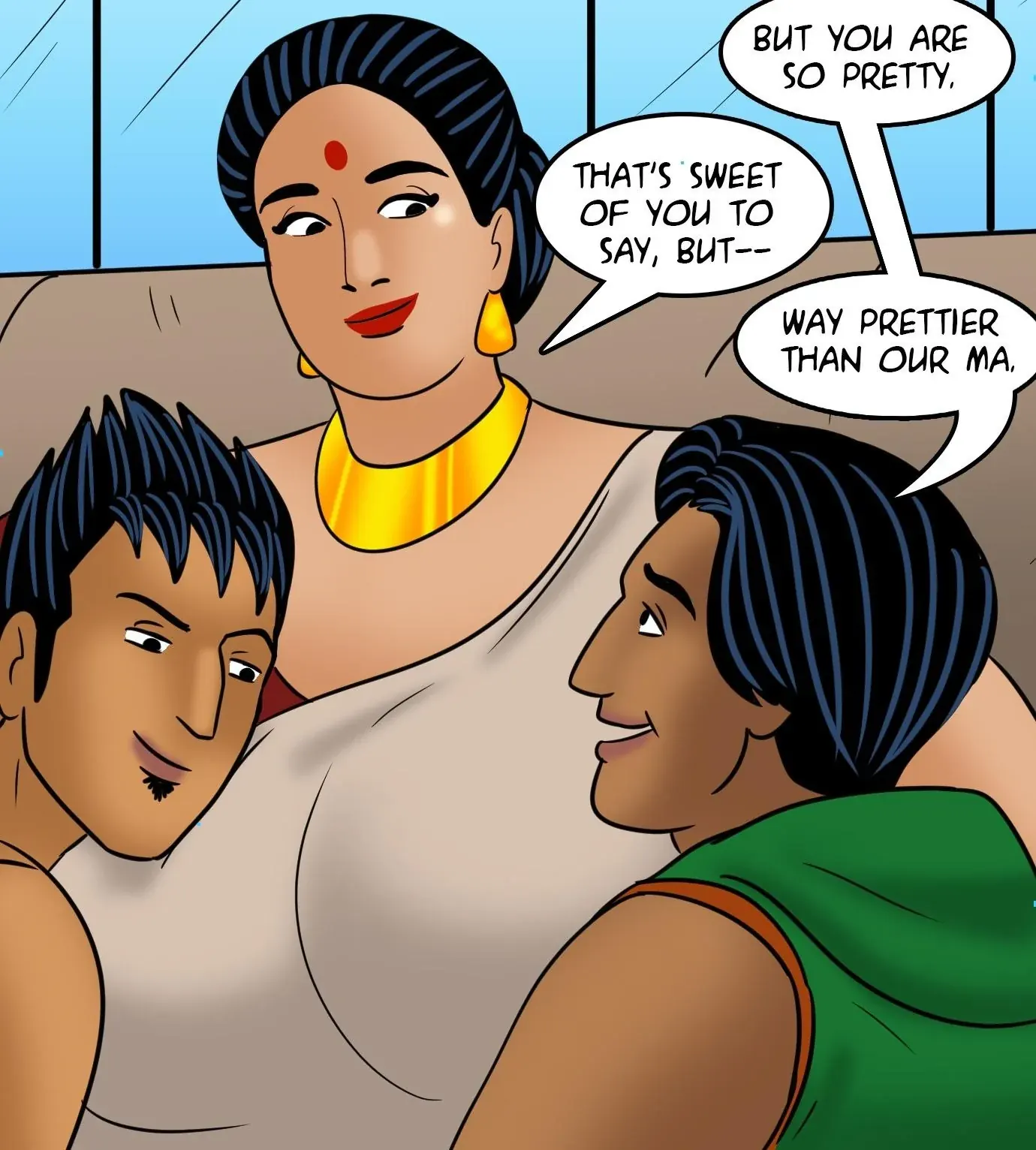 Velamma All Episodes Comics - 115 . Velamma - Episode 115 - Sacked By Vandals - Page 54