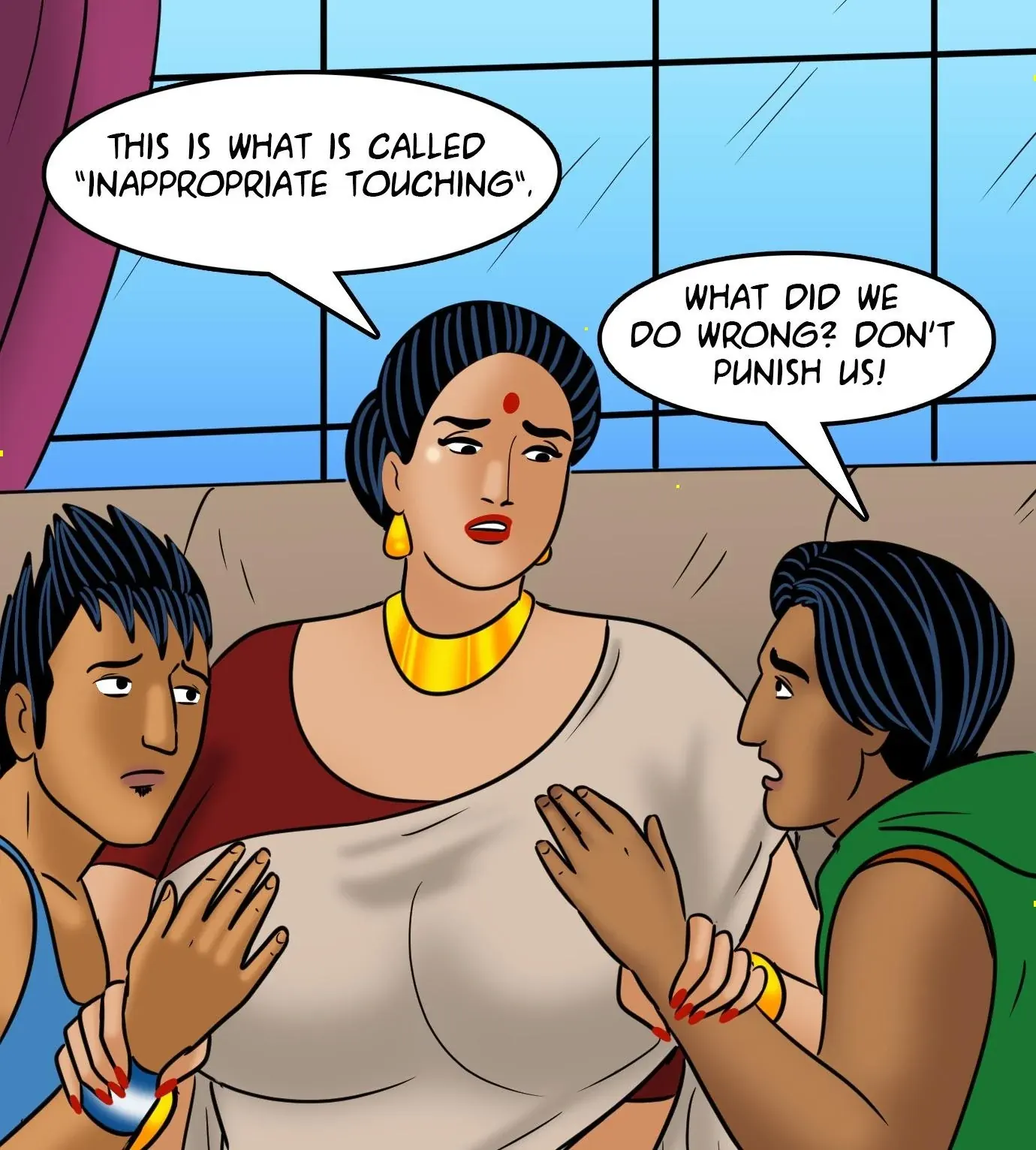 Velamma All Episodes Comics - 115 . Velamma - Episode 115 - Sacked By Vandals - Page 56