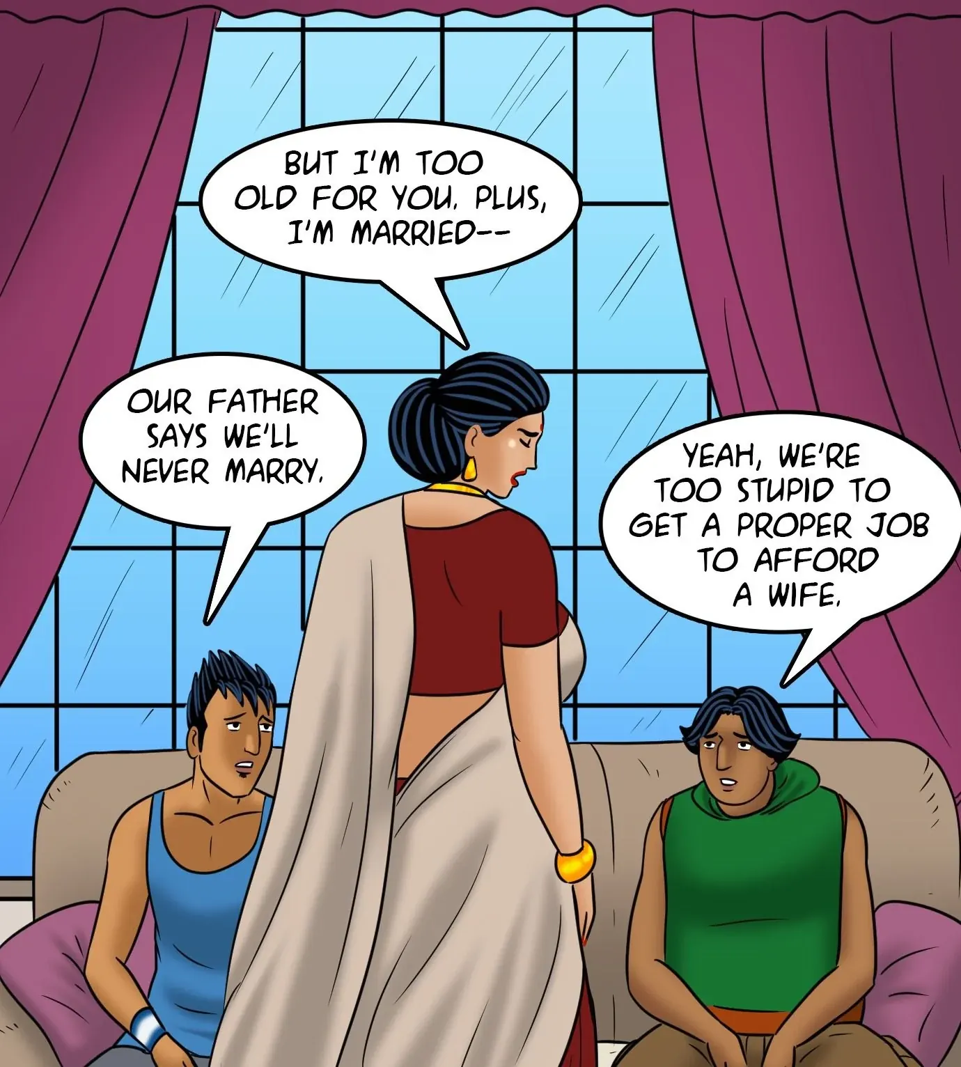 Velamma All Episodes Comics - 115 . Velamma - Episode 115 - Sacked By Vandals - Page 59
