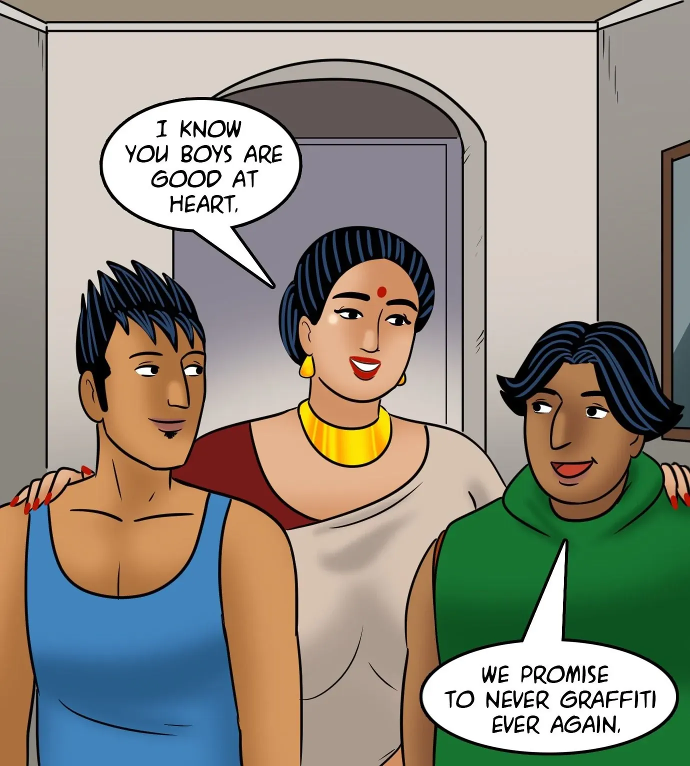 Velamma All Episodes Comics - 115 . Velamma - Episode 115 - Sacked By Vandals - Page 142