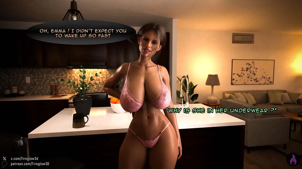 My neighbor didn’t know I’m a futa [Fireglow3D] - 2 . My neighbor didn't know I'm a futa - Chapter 2 - Page 5