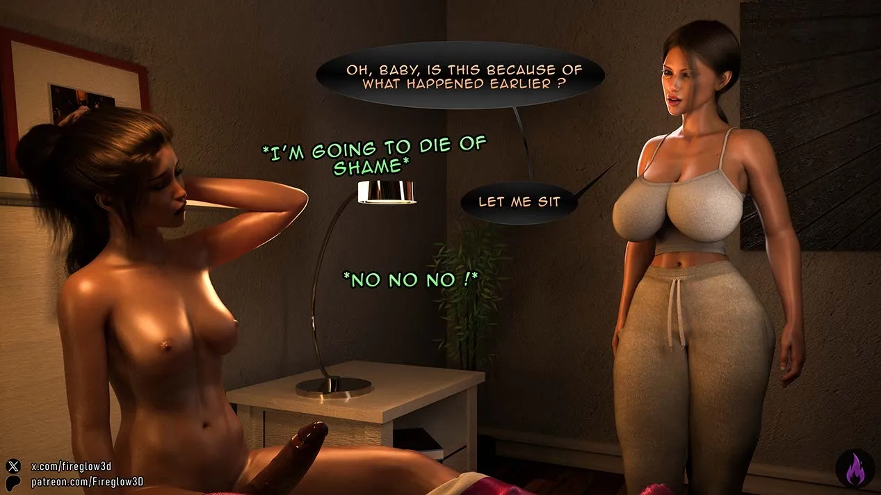 My neighbor didn’t know I’m a futa [Fireglow3D] - 2 . My neighbor didn't know I'm a futa - Chapter 2 - Page 19