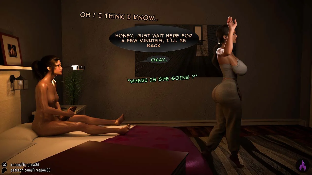 My neighbor didn’t know I’m a futa [Fireglow3D] - 2 . My neighbor didn't know I'm a futa - Chapter 2 - Page 25